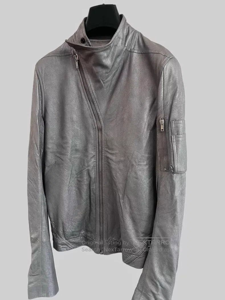 Rick Owens Rick Owens Back zipper leather jacket Size US XS / EU 42 / 0 - 2 Thumbnail