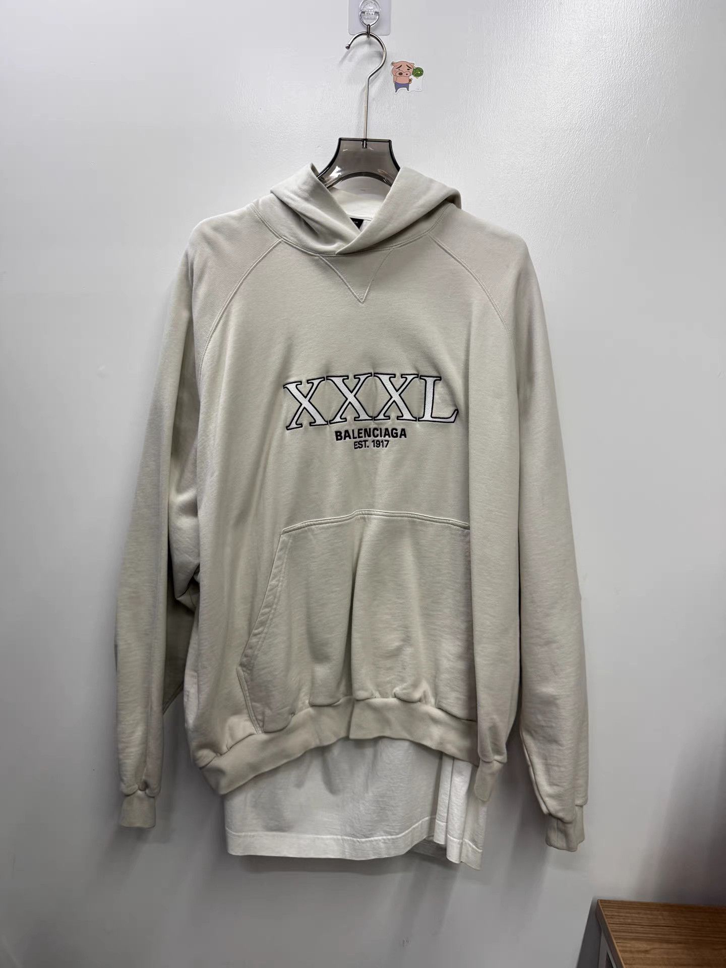 Balenciaga Balenciaga 3XL Runway Layered Look Hoodie K15 Size US M / EU 48-50 / 2 - 1 Thumbnail