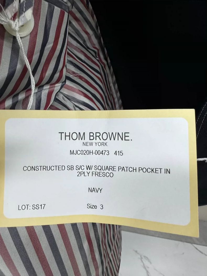 Thom Browne Thom Browne size3 A schoolboy suit Size 38L - 5 Thumbnail
