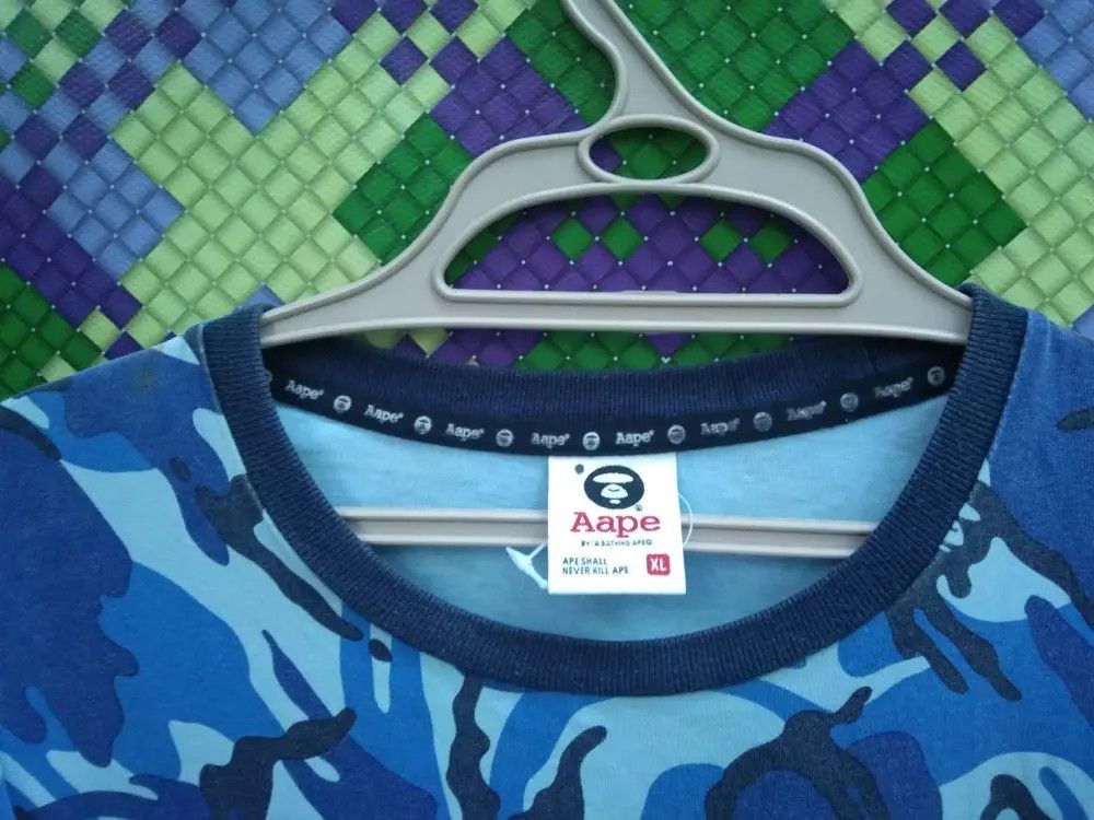 Aape A BATHING AAPE SINGLE POCKET T-SHIRT Size US XL / EU 56 / 4 - 10 Thumbnail