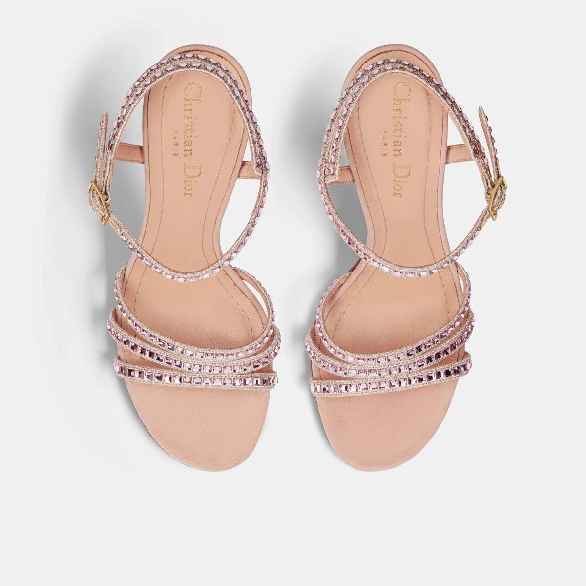 Dior o1bcso1str1224 Sandal in Nude Size US 10 / IT 40 - 4 Thumbnail