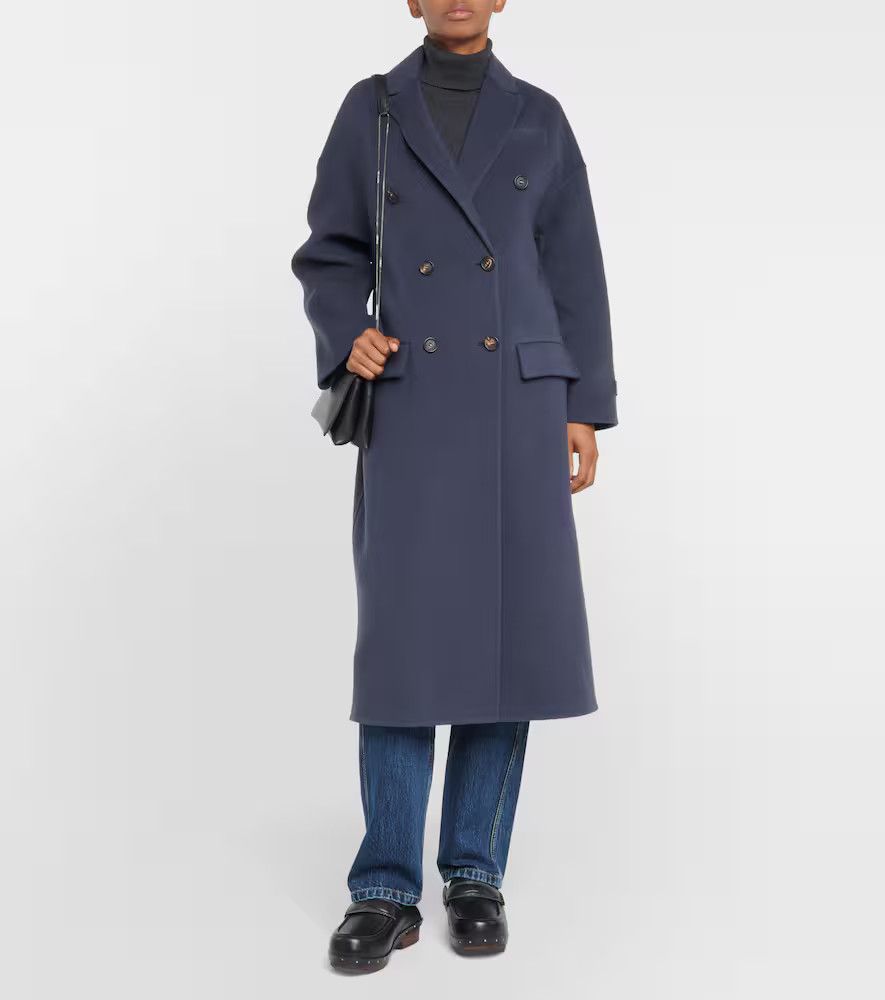 Brunello Cucinelli o1y0725 Overcoat in Slate Blue Size L / US 10 / IT 46 - 4 Thumbnail