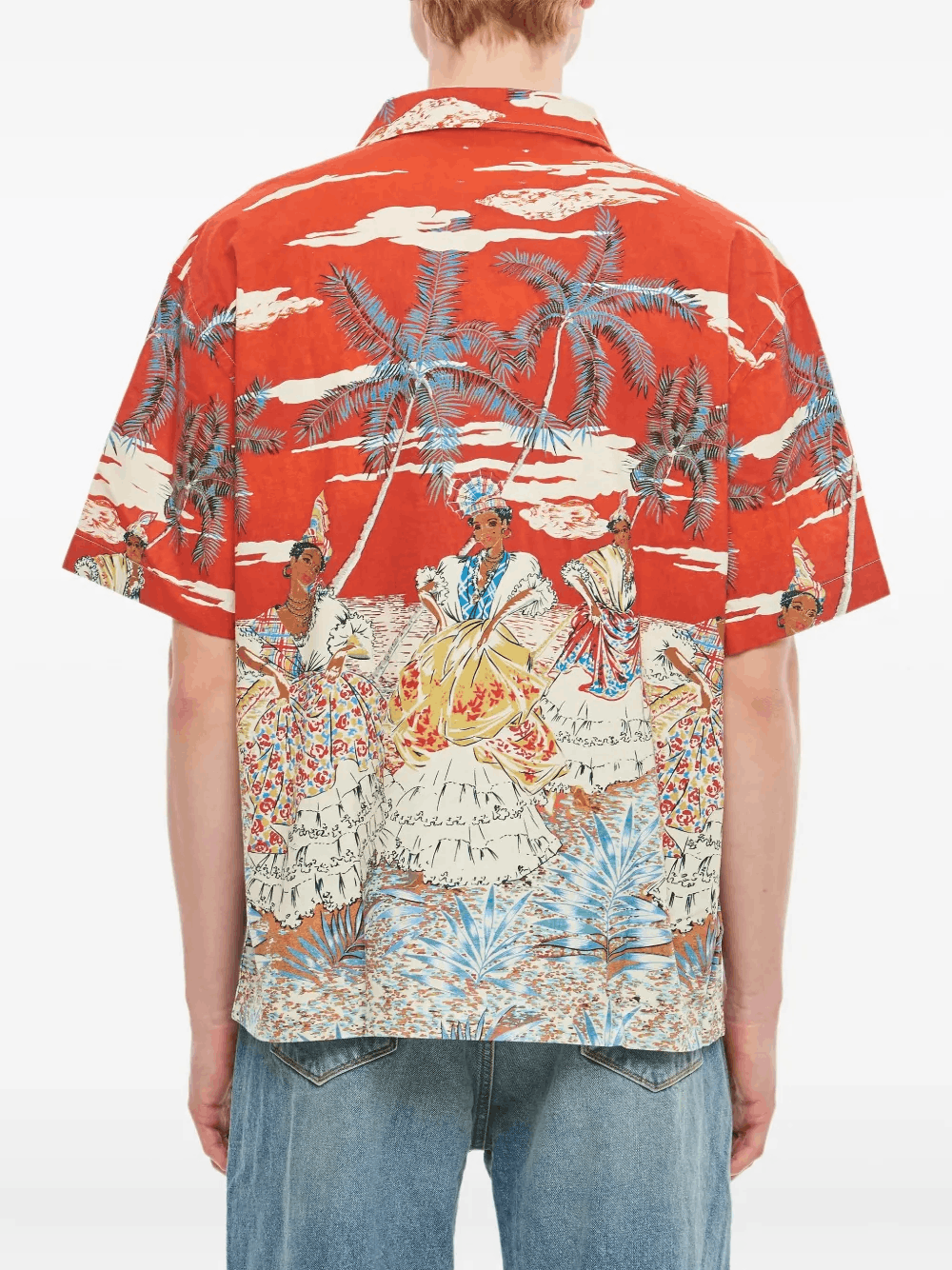 Other Palm Print Short-Sleeved Shirt Size US M / EU 48-50 / 2 - 4 Thumbnail