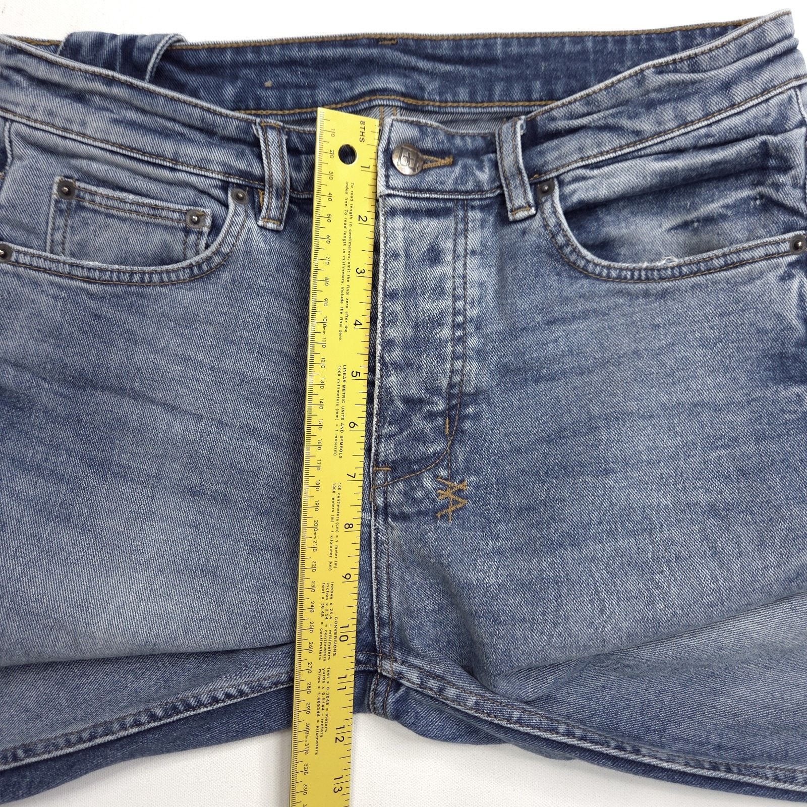 Ksubi Ksubi Chitch Pure Dynamite Jeans Mens 31x26 Button Fly Blue Size US 31 - 4 Thumbnail