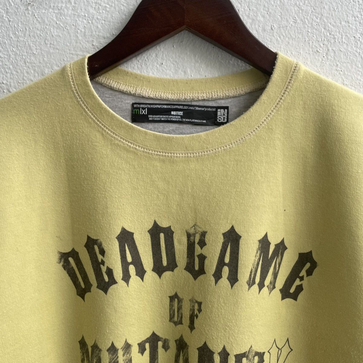 Number (N)ine Vintage Breath X Number Nine "Dead Game of Mutant K" Shirts Size US M / EU 48-50 / 2 - 3 Thumbnail