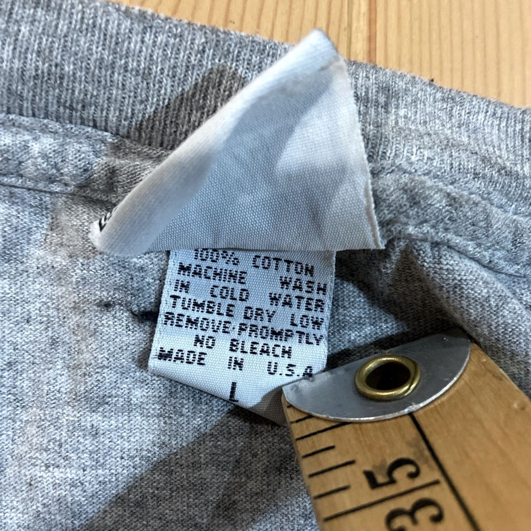 Upper Playground UPPER PLAYGROUND - Fifty 24SF - Biggie Smalls L Vintage Y2K T-Shirt Man Gray Cotton Crew Neck Short Sleeve Regular L Size US L / EU 52-54 / 3 - 4 Thumbnail