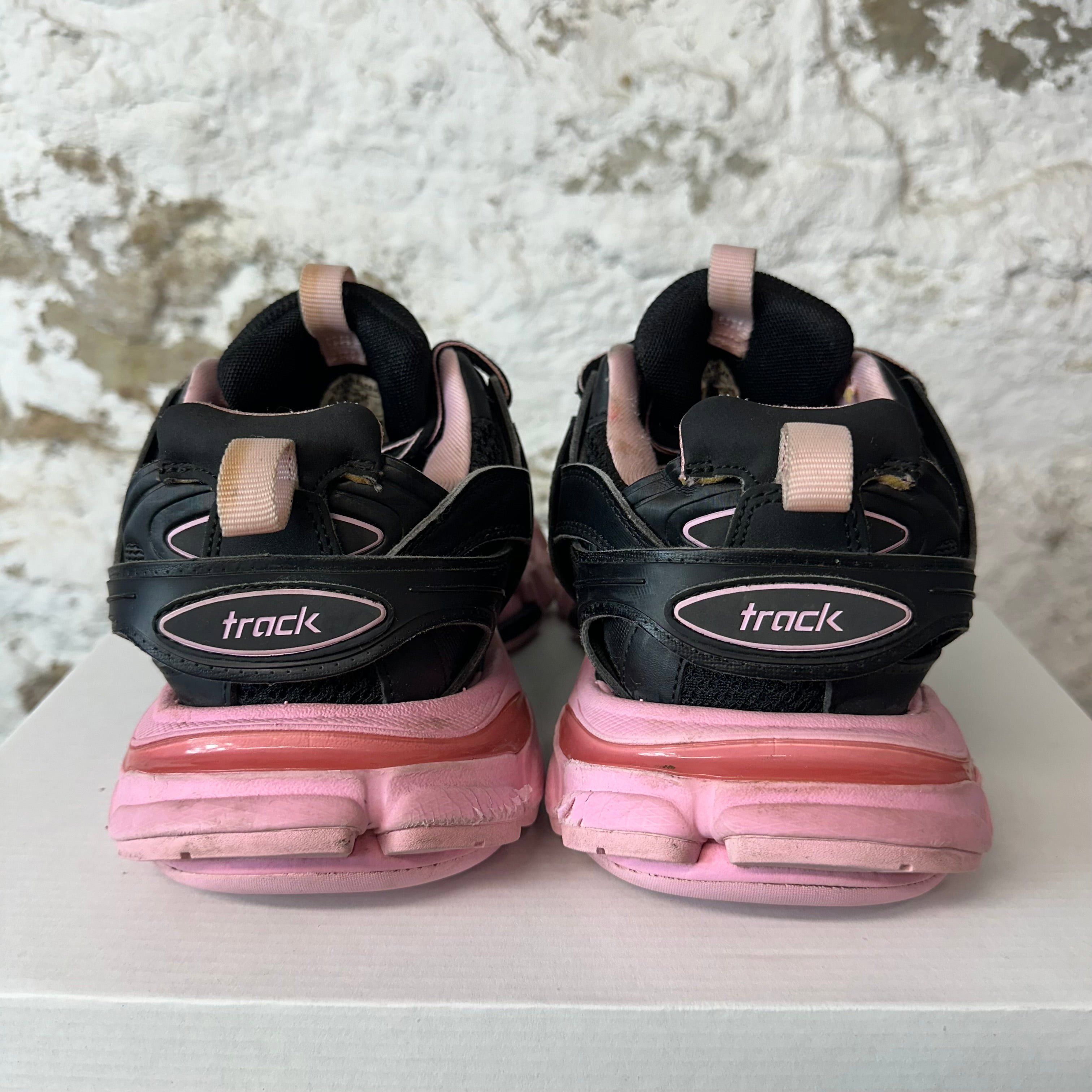 Balenciaga Balenciaga Track Black Pink Sneaker Sz 6.5 (39) Size US 6.5 / EU 39-40 - 5 Thumbnail