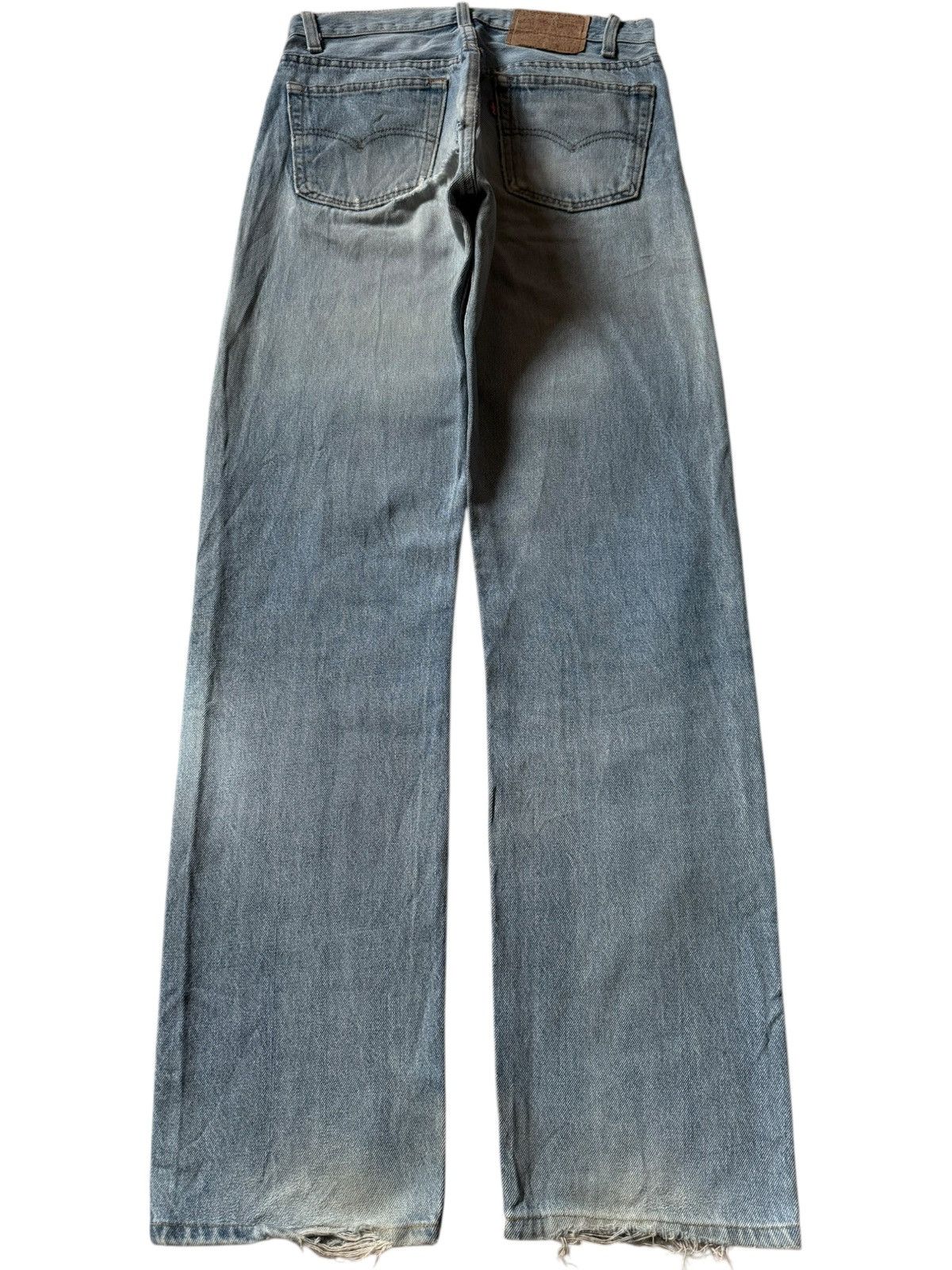 Levi's Vintage 80s Levis 501 Distressed Loose Jeans Size US 29 - 2 Thumbnail