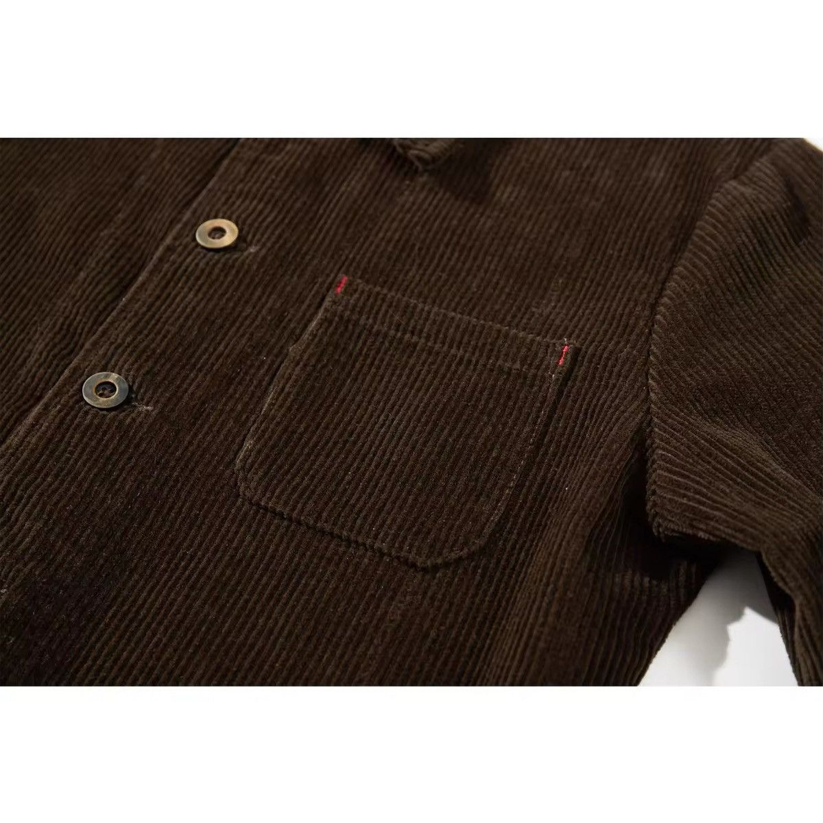 Vintage Utility Velvet Vintage Retro Style Workwear Jacket Size US XL / EU 56 / 4 - 3 Thumbnail