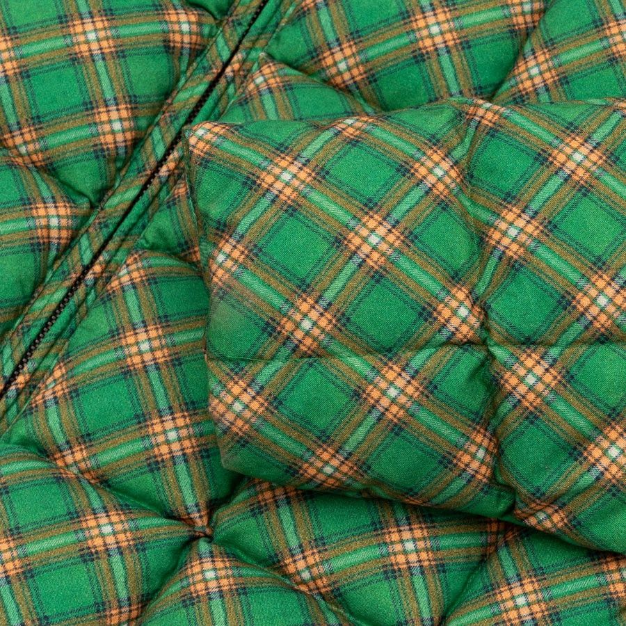ERL o1mle0724 Plaid Puffer Jacket in Green Size US M / EU 48-50 / 2 - 5 Thumbnail