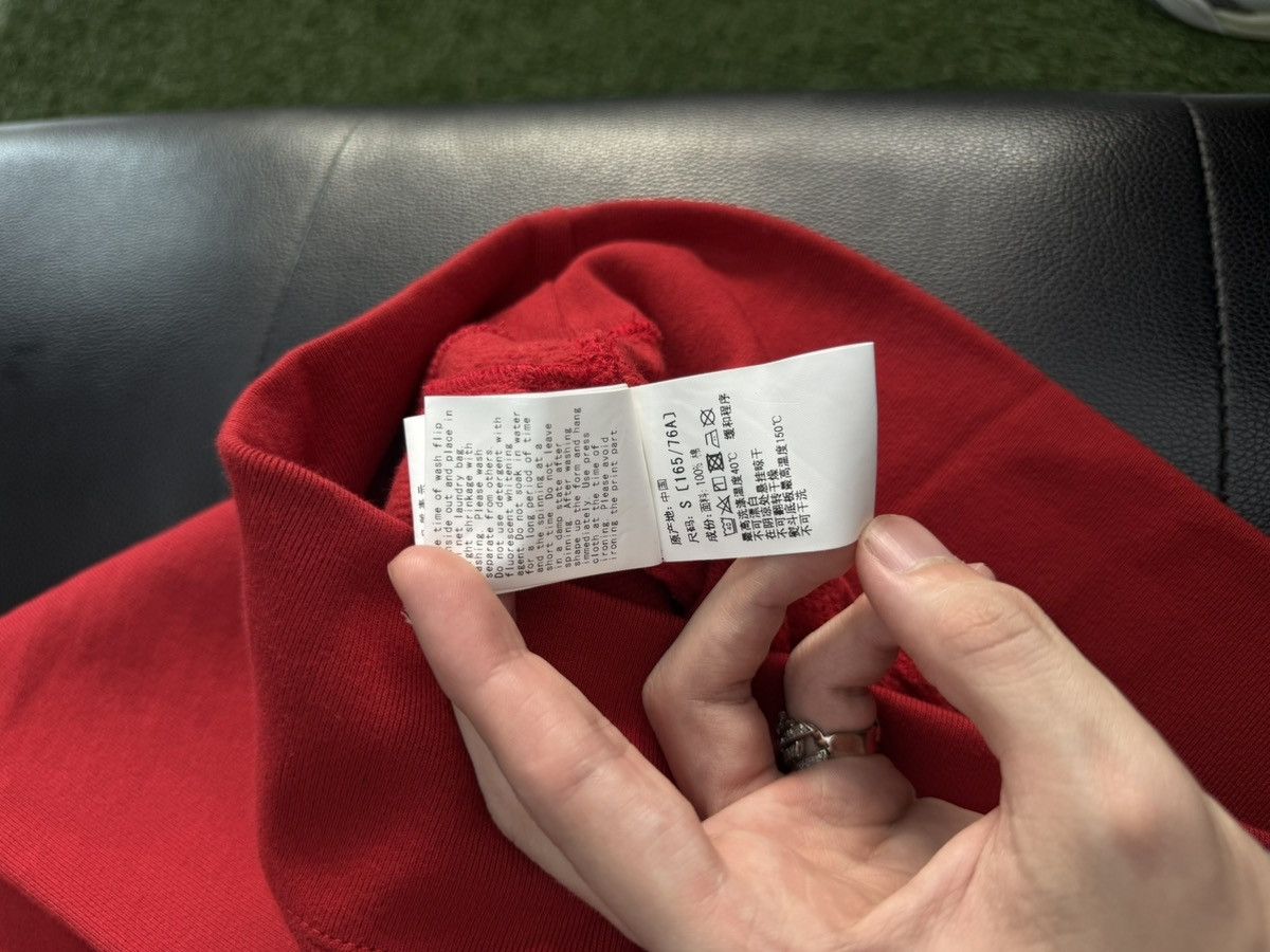 Bape Bape Hoodie Pullover Red Basic Logo Size Small (NEW) Size US S / EU 44-46 / 1 - 17 Thumbnail