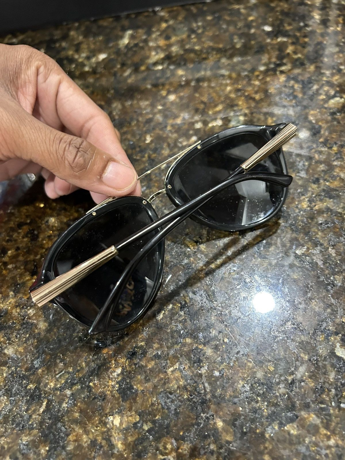 Versace Versace aviator sunglasses Size ONE SIZE - 4 Thumbnail