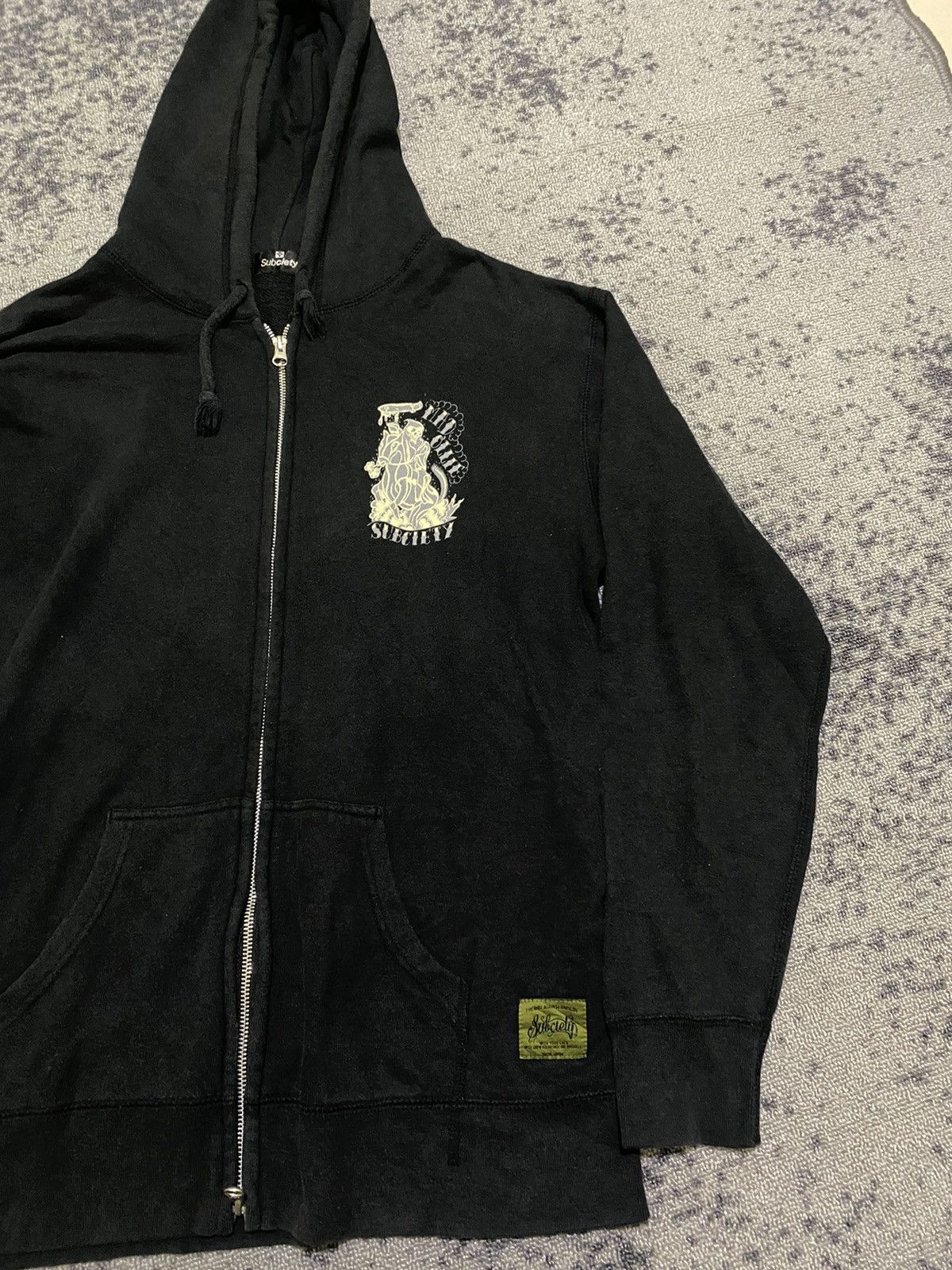 Hysteric Glamour × If Six Was Nine × Japanese Brand Y2k Subciety tokyo japan skull ifsixwasnine Hoodie Size US XL / EU 56 / 4 - 2 Thumbnail