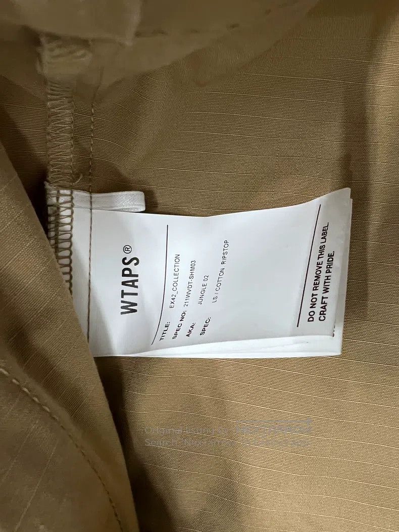 Other Wtaps Brown short-sleeved shirt Size US M / EU 48-50 / 2 - 5 Thumbnail