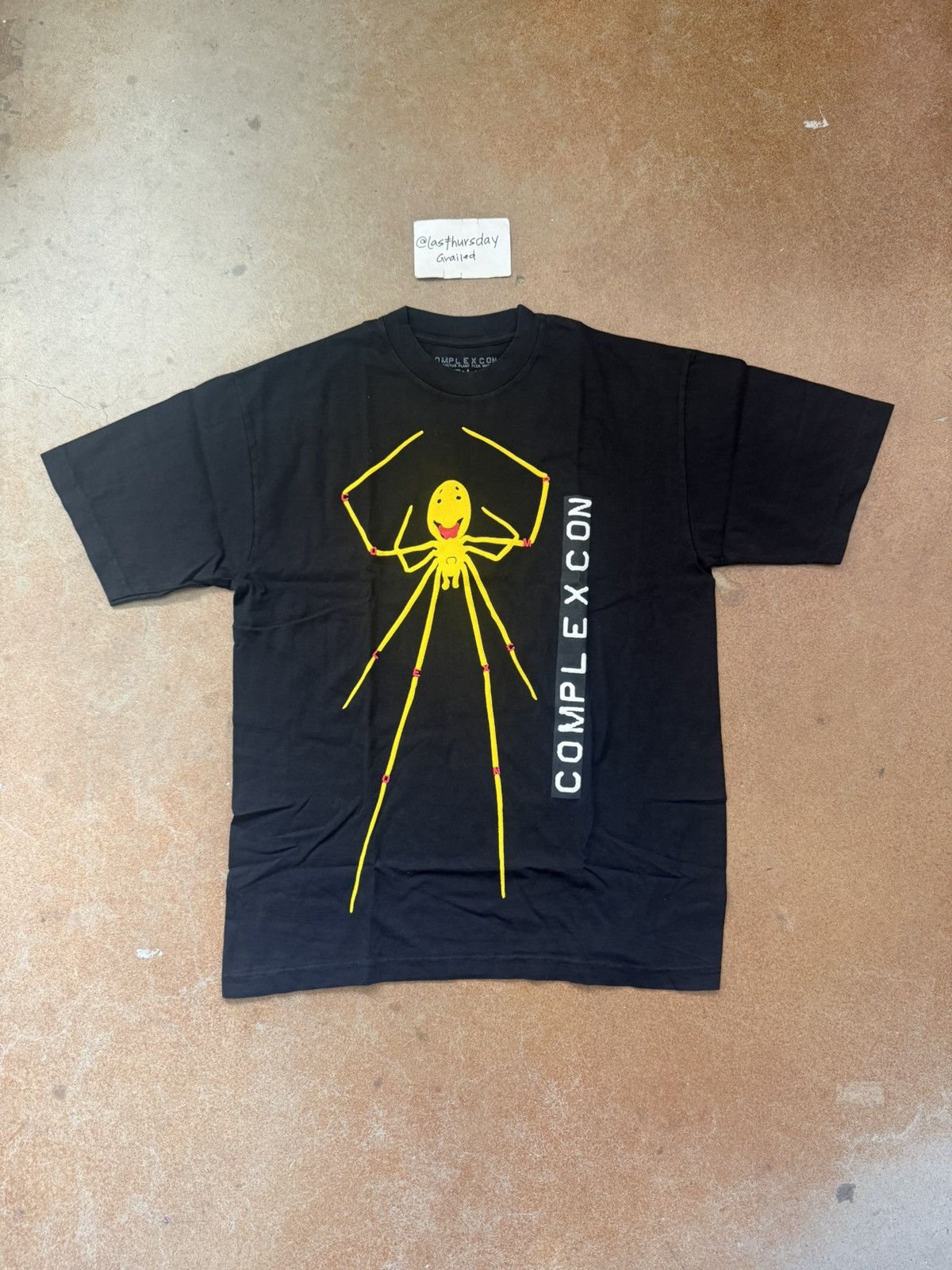 CPFM x ComplexCon Spider Tee Black Medium