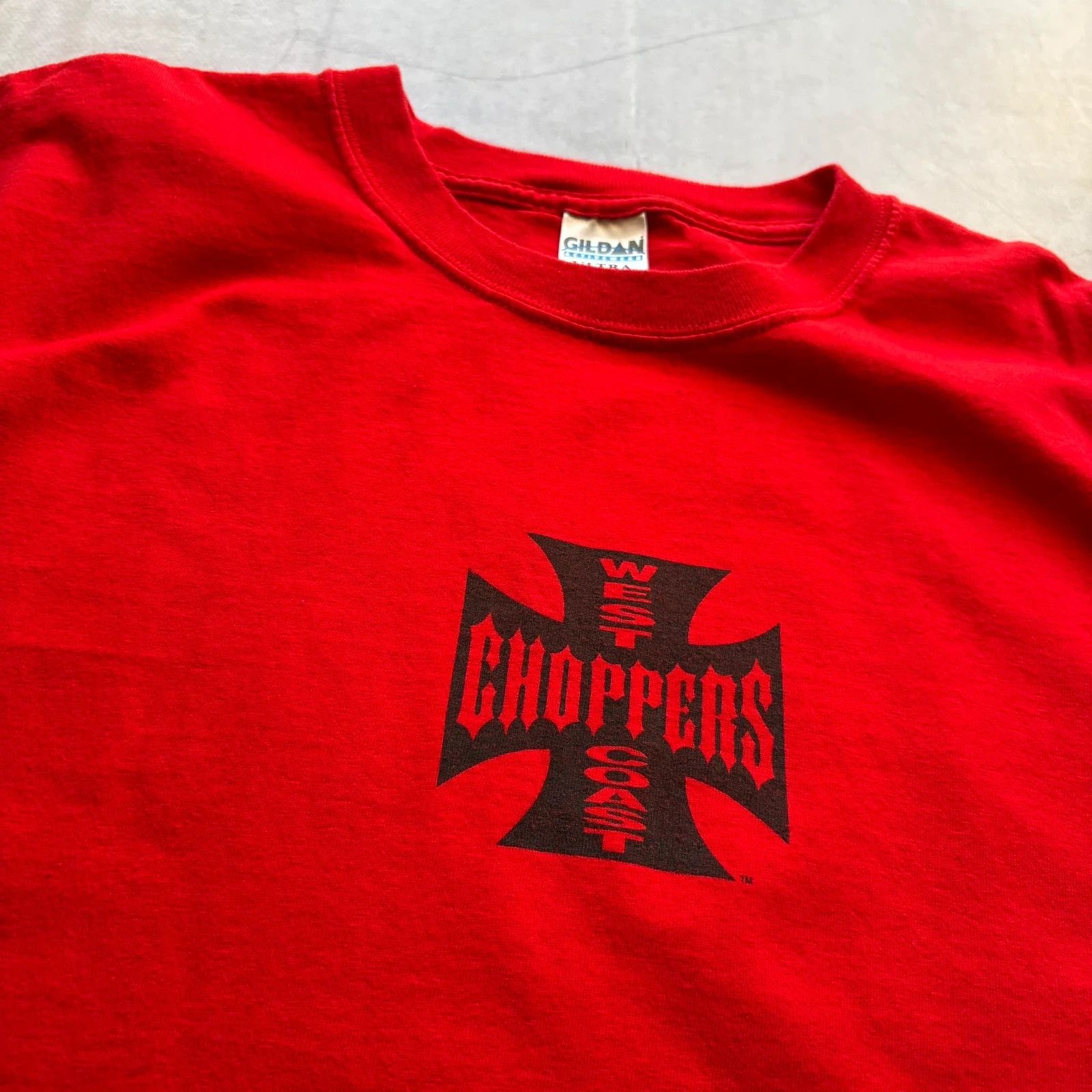 West Coast Choppers vintage 90s West Coast Choppers t shirt metal biker rock Size US XXL / EU 58 / 5 - 5 Thumbnail