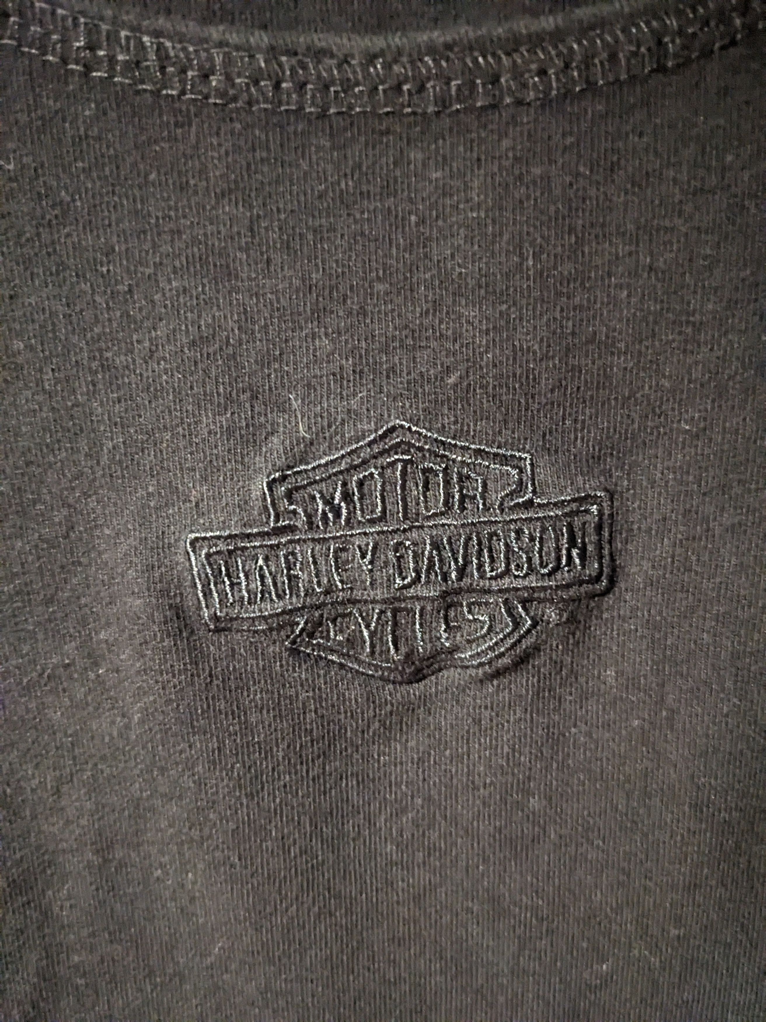 Harley Davidson × Vintage Vintage Y2K Harley Davidson Motorcycle Woman Long-Sleeve Size S / US 4 / IT 40 - 2 Thumbnail