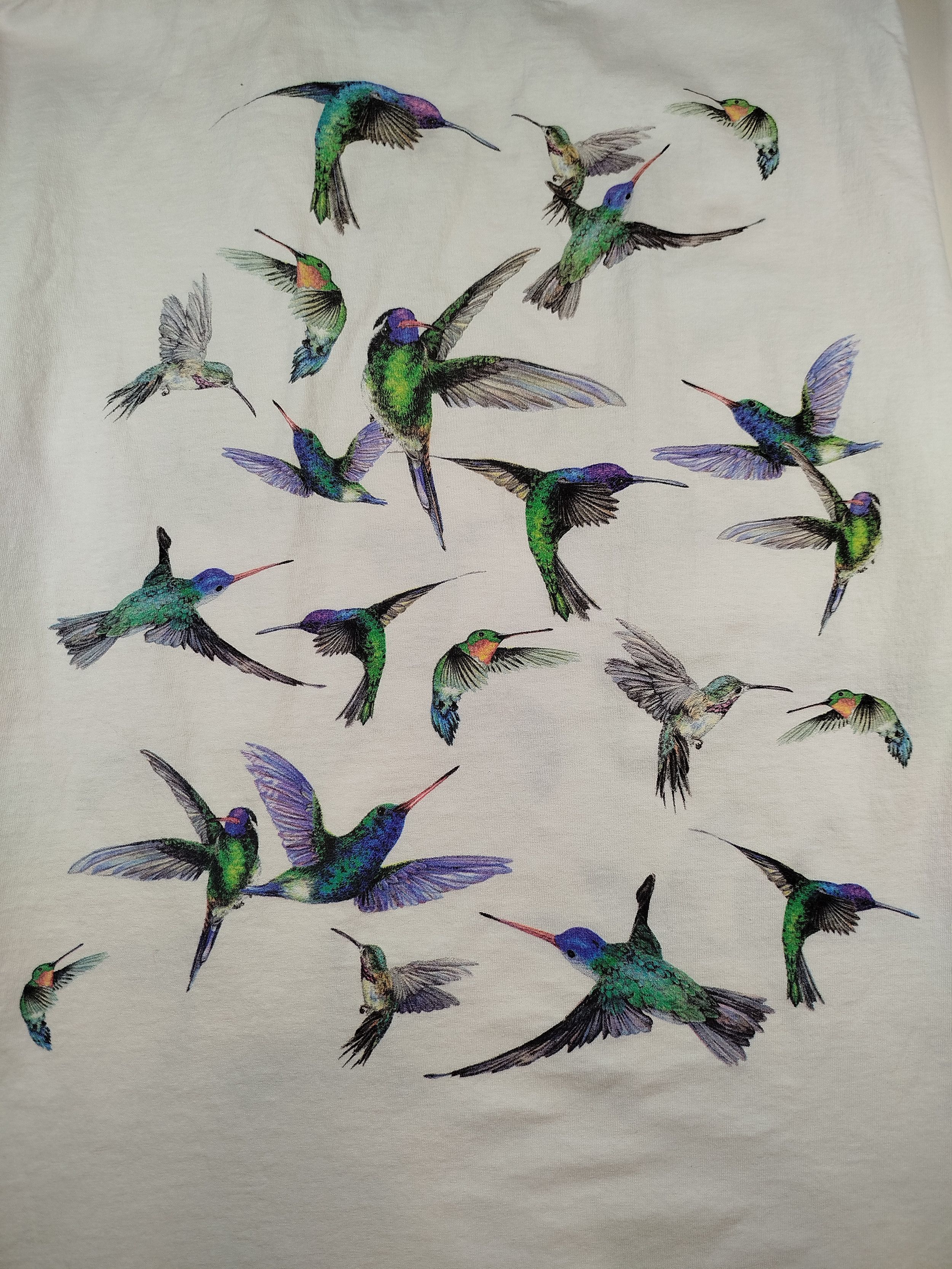Vintage Vintage hummingbird t shirt single stitch Size US XL / EU 56 / 4 - 5 Thumbnail