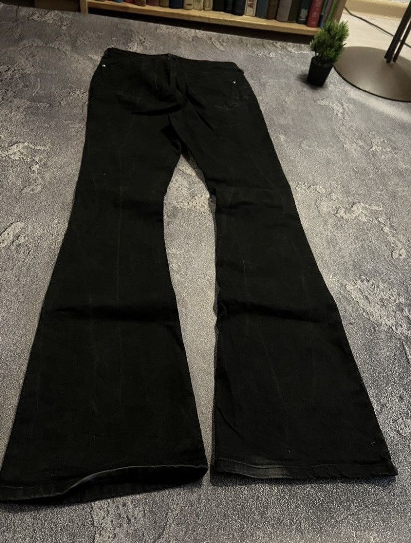 Affliction Underground Y2K Wash Flared Vintage Jean / Number Nine Style Size US 31 - 3 Thumbnail