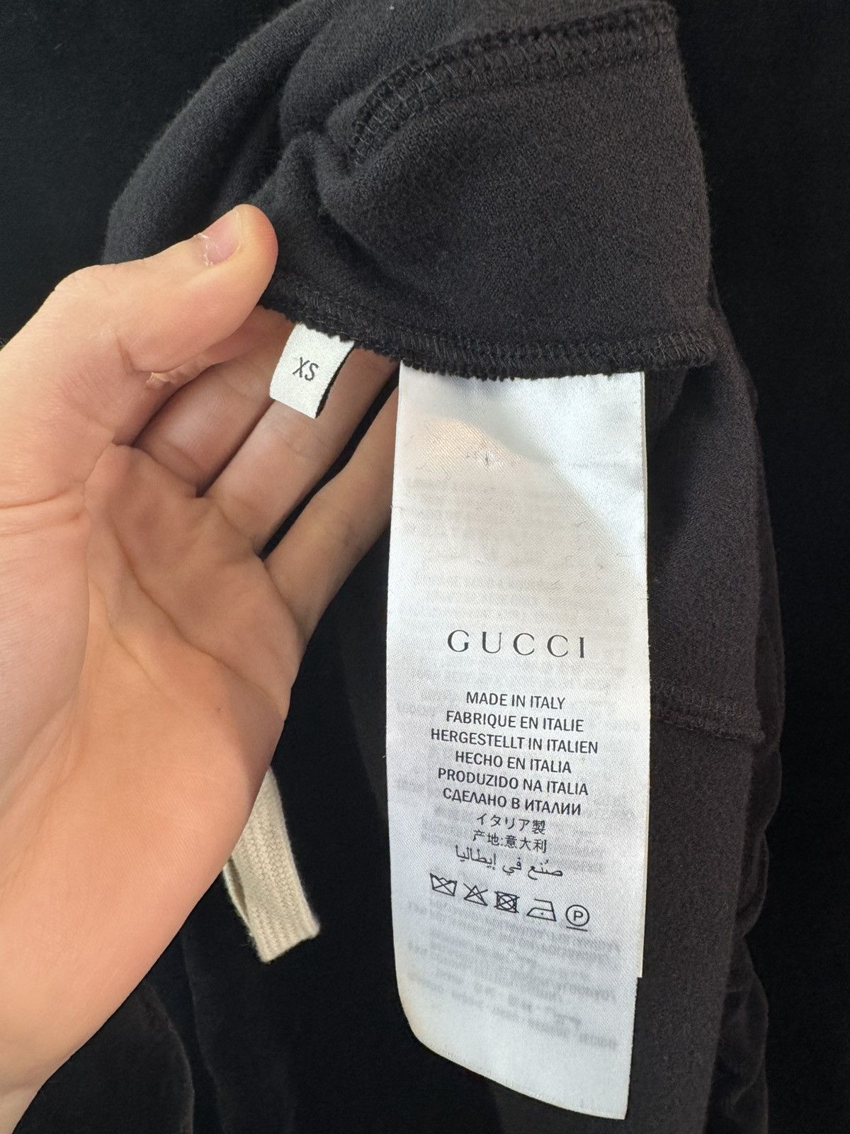 Gucci Gucci GG Logo Velour Half Zip Hoodie Size US XS / EU 42 / 0 - 14 Thumbnail
