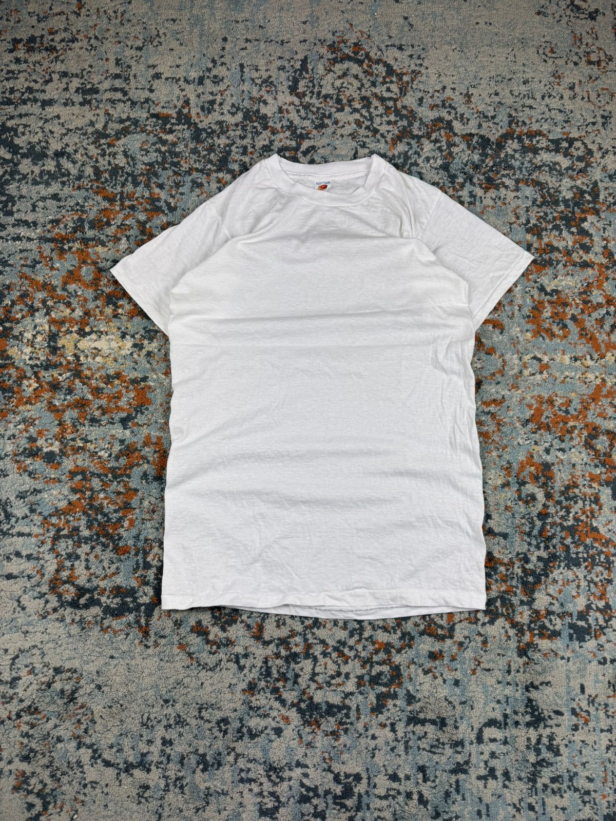 Fruit Of The Loom Vintage 50s/60s Fruit of the loom basic plain tee USA made Size US M / EU 48-50 / 2 - 1 Thumbnail
