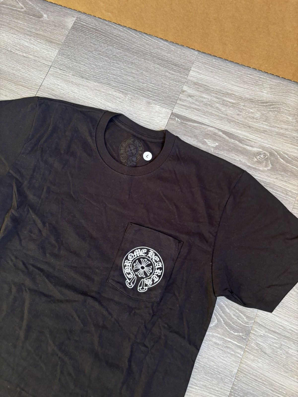 Chrome Hearts Chrome Hearts Black Miami Horseshoe Tee Size US L / EU 52-54 / 3 - 5 Thumbnail