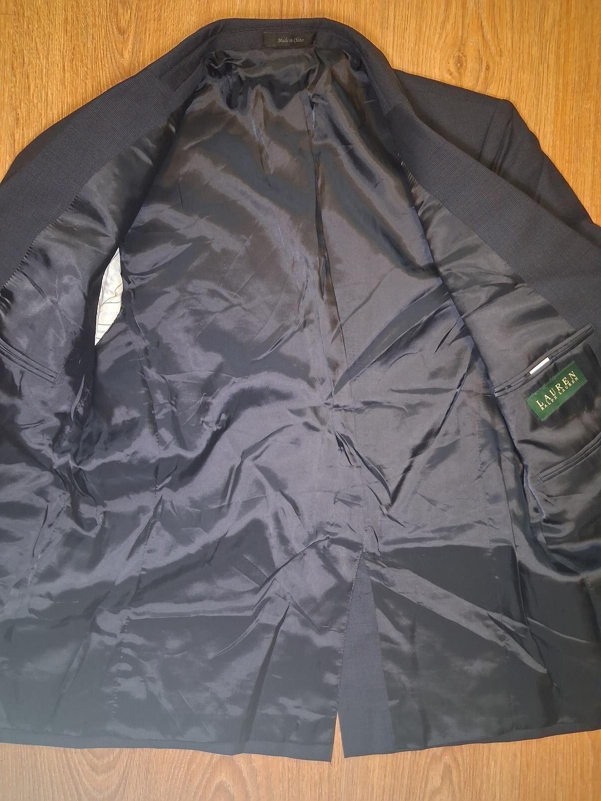 Polo Ralph Lauren Ralph Lauren Sport Coat Mens 42S Navy 100% Wool Birdseye Size 42S - 7 Thumbnail
