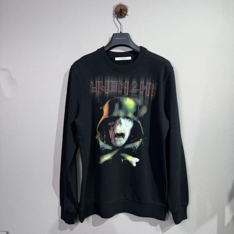 Givenchy Givenchy Phantom skull hooded sweatshirt Size US S / EU 44-46 / 1 - 1 Thumbnail