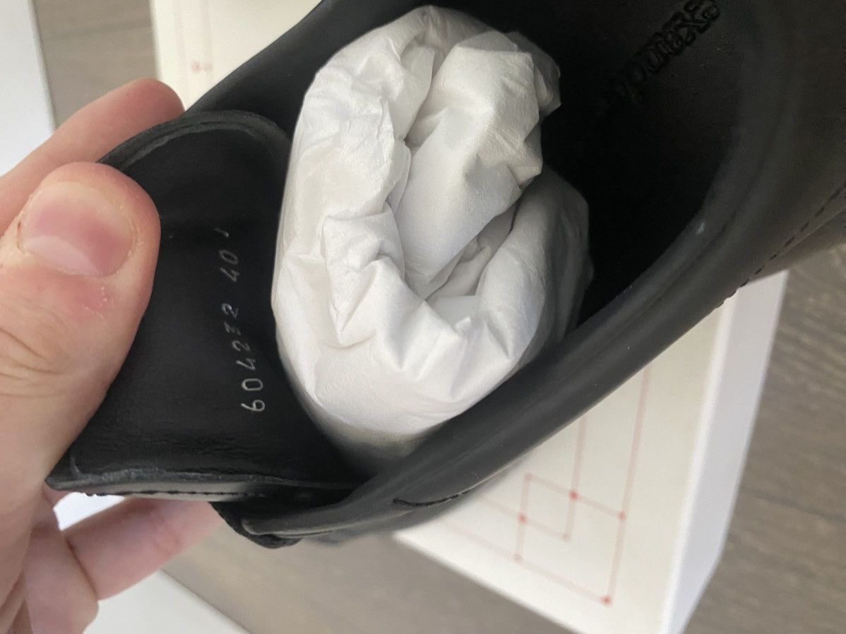 Alexander McQueen Alexander McQueens Black Transparent sole Size US 7 / EU 40 - 6 Thumbnail