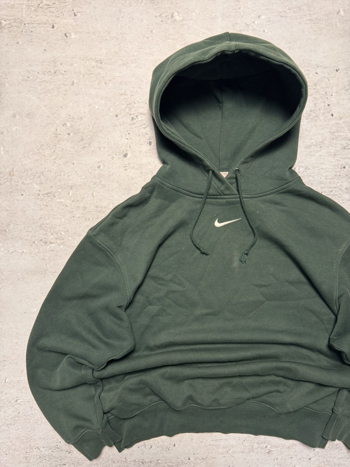 Nike × Vintage NIKE VINTAGE CENTER LOGO OVERSIZE BOXY HOODIE Size US S / EU 44-46 / 1 - 2 Thumbnail