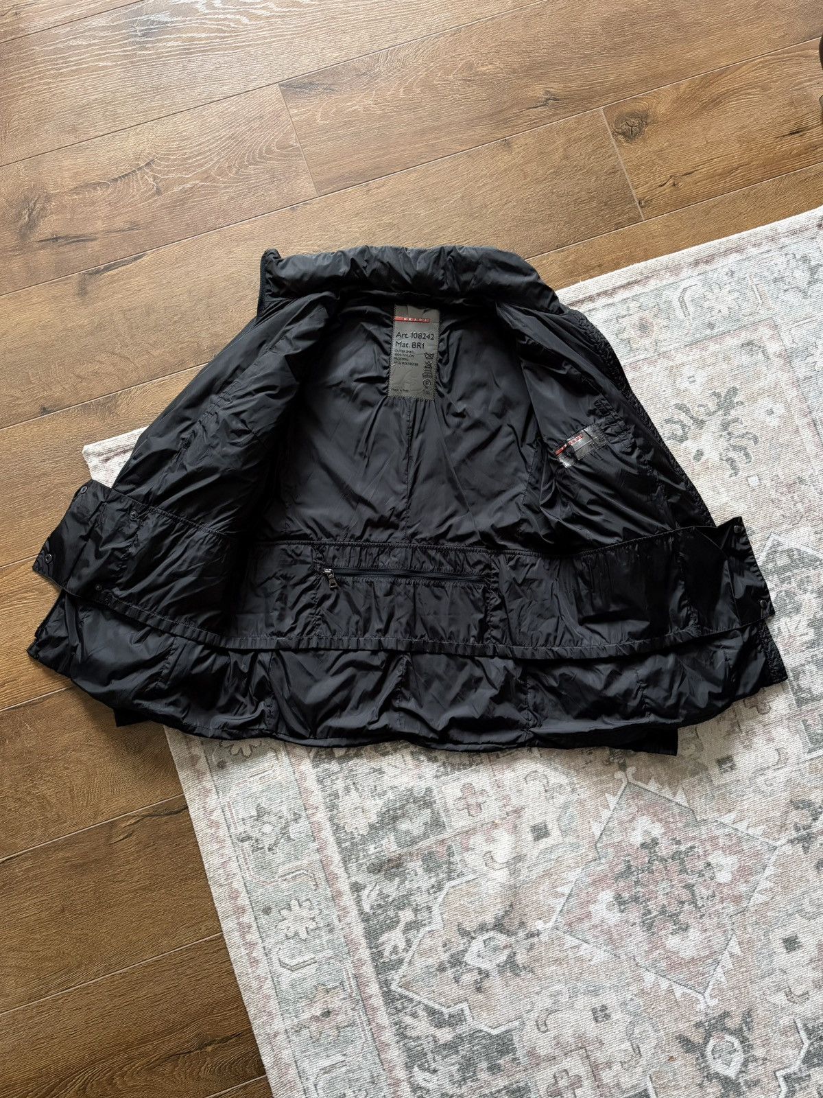Prada Prada Jacket Nylon Sports SKI Windbreaker Red Tab Size M / US 6-8 / IT 42-44 - 10 Thumbnail
