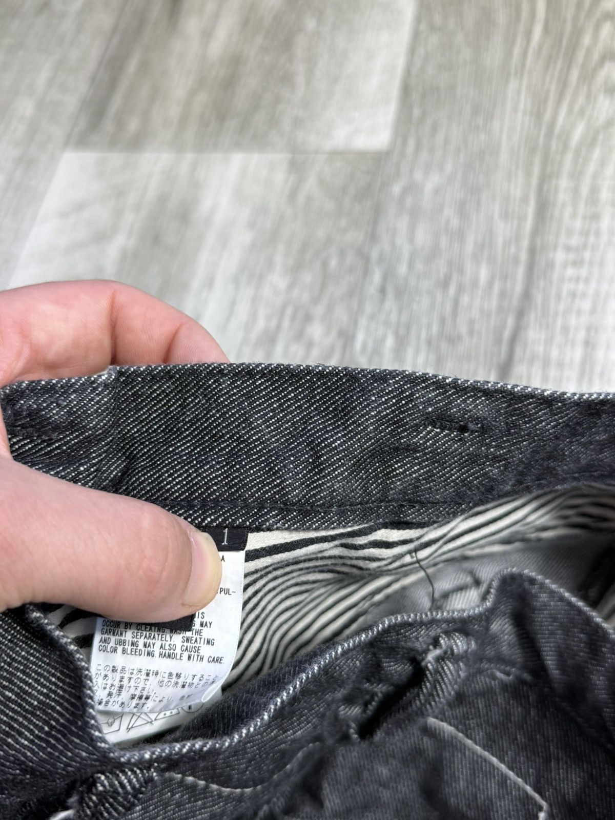 Yohji Yamamoto Y’s Yohji Yamamoto men jeans beautiful denim y2k Size US 30 / EU 46 - 12 Thumbnail
