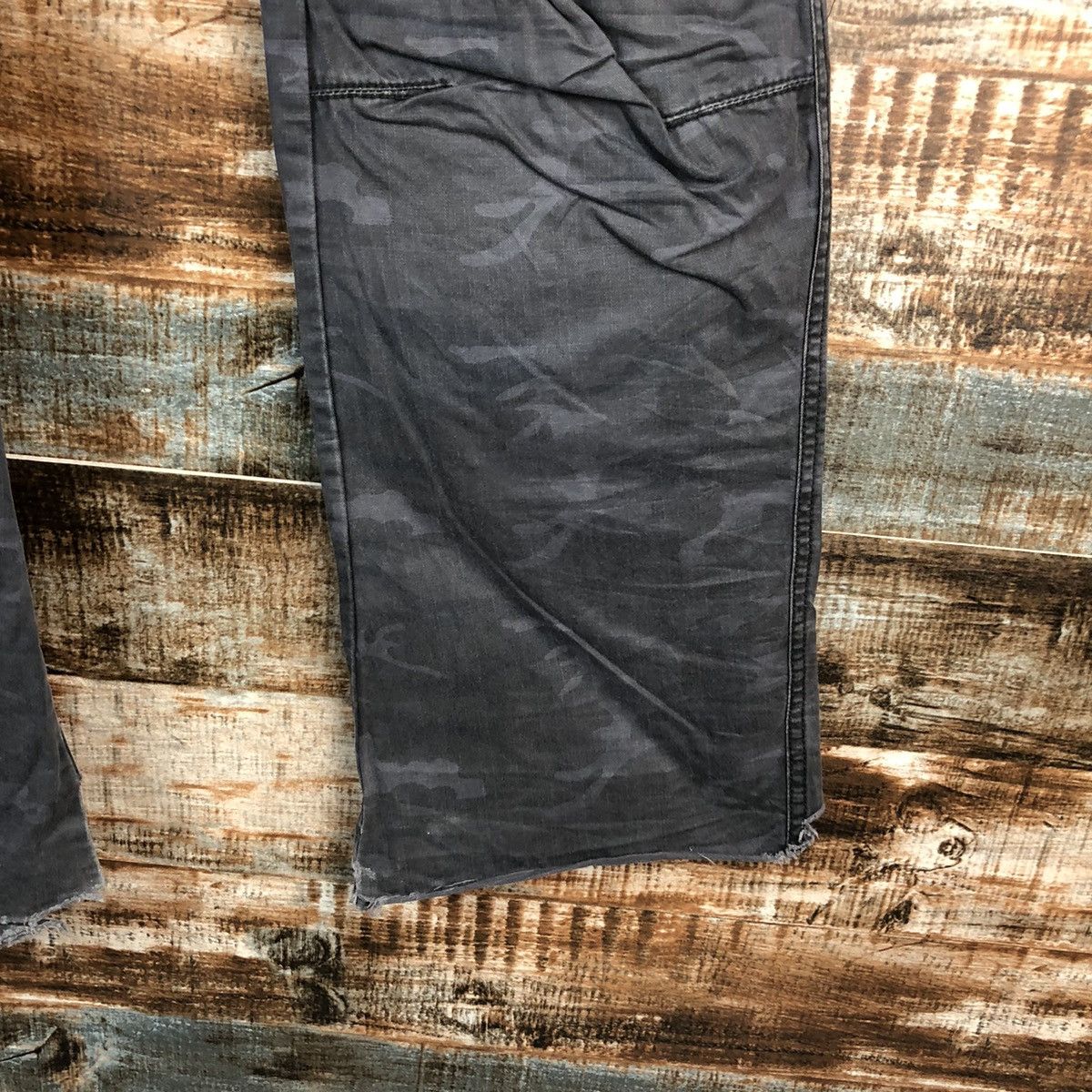 Japanese Brand DL Camo Gray Cargo Military utility Multipocket Pants #C638 Size US 29 - 12 Thumbnail