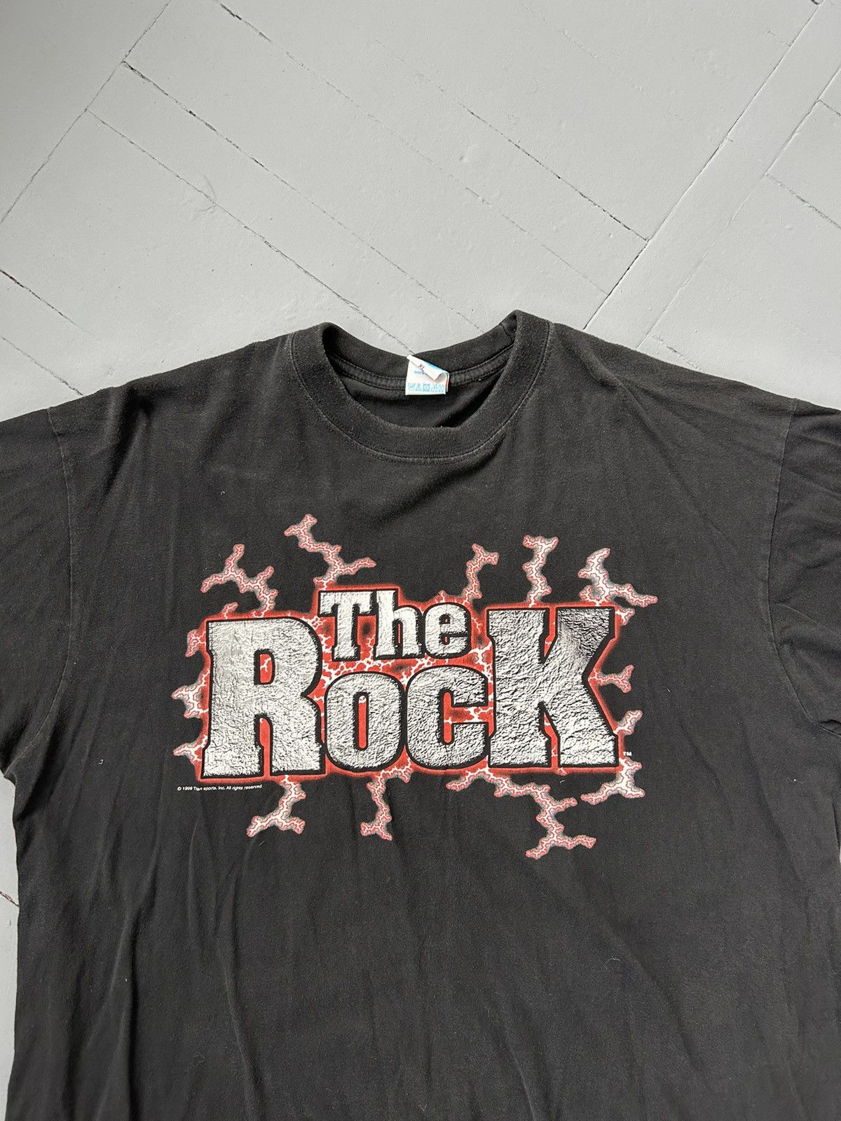 Vintage × WWE × WWF The ROCK vintage t-shirt Size US XL / EU 56 / 4 - 5 Thumbnail