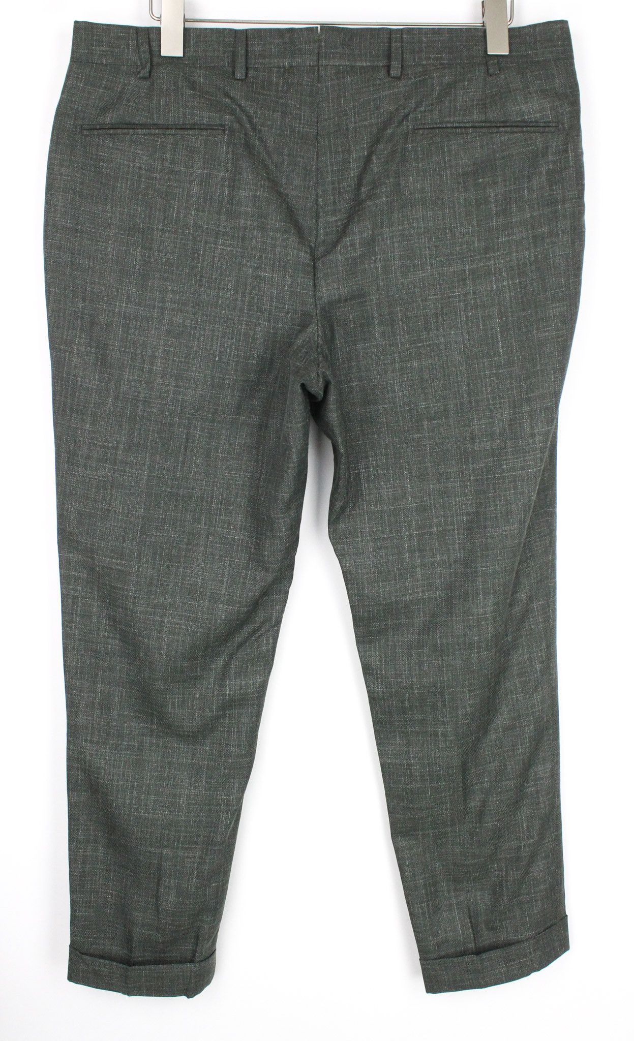 Suitsupply UK42S Green Wool Silk Linen Lined 72540 Size 42S - 2 Thumbnail