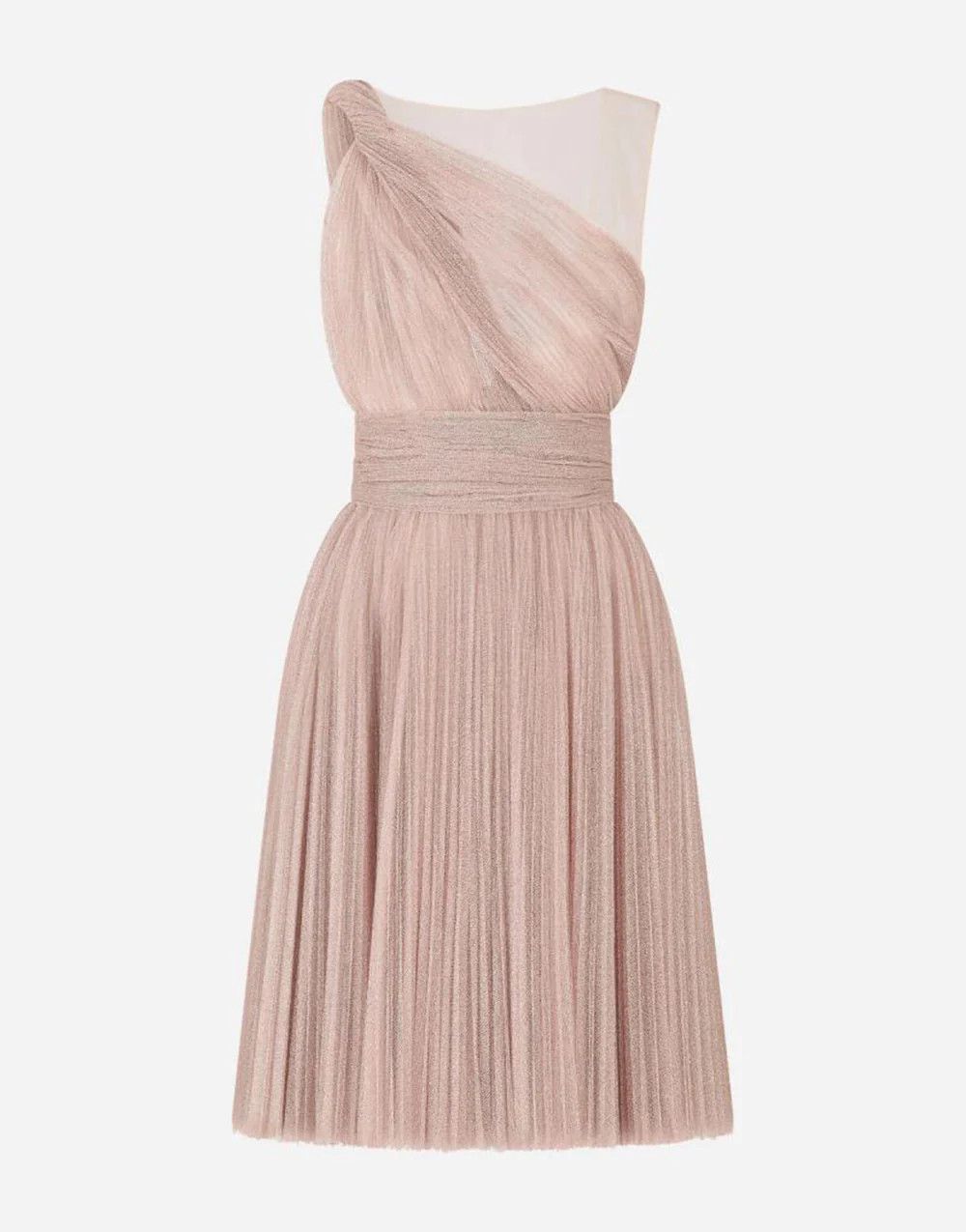 Dolce & Gabbana o1y0825 Midi Dress in Blush Size S / US 4 / IT 40 - 1 Thumbnail