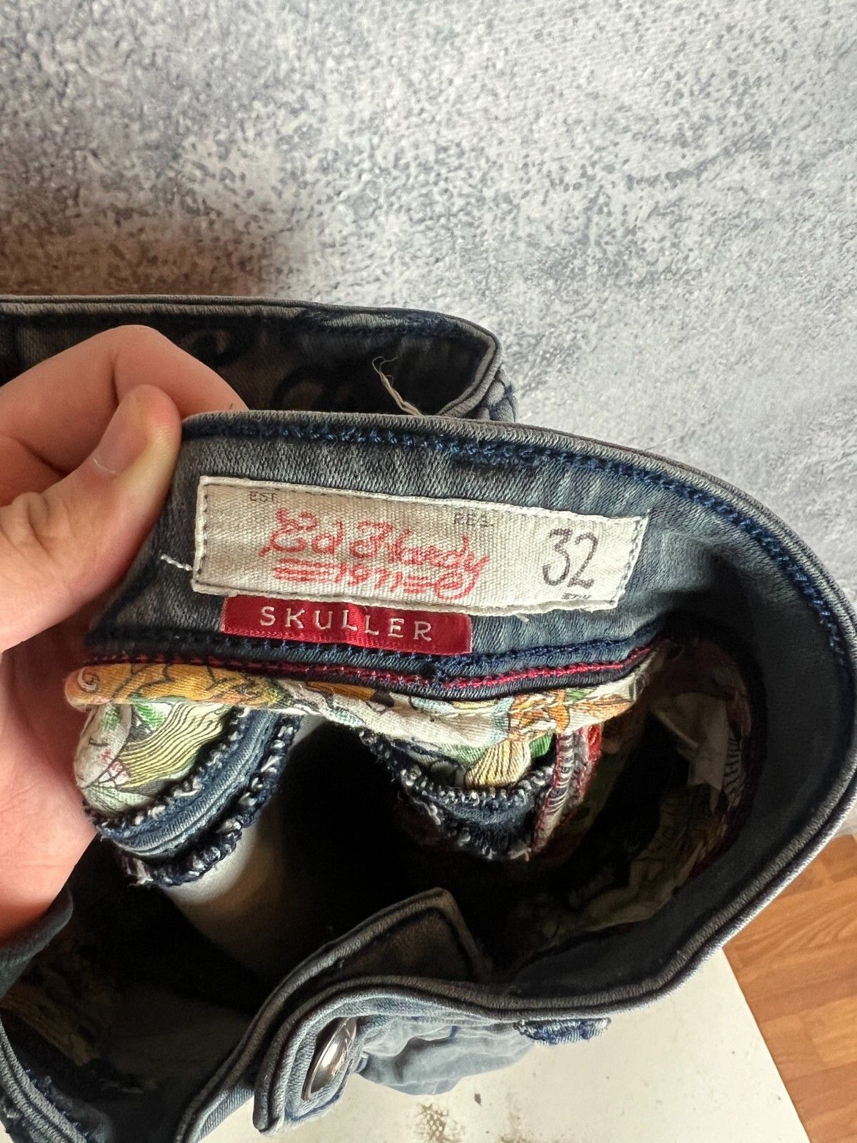 Ed Hardy Ed Hardy Jeans Men's Size 32 Blue ` Size US 32 / EU 48 - 14 Thumbnail