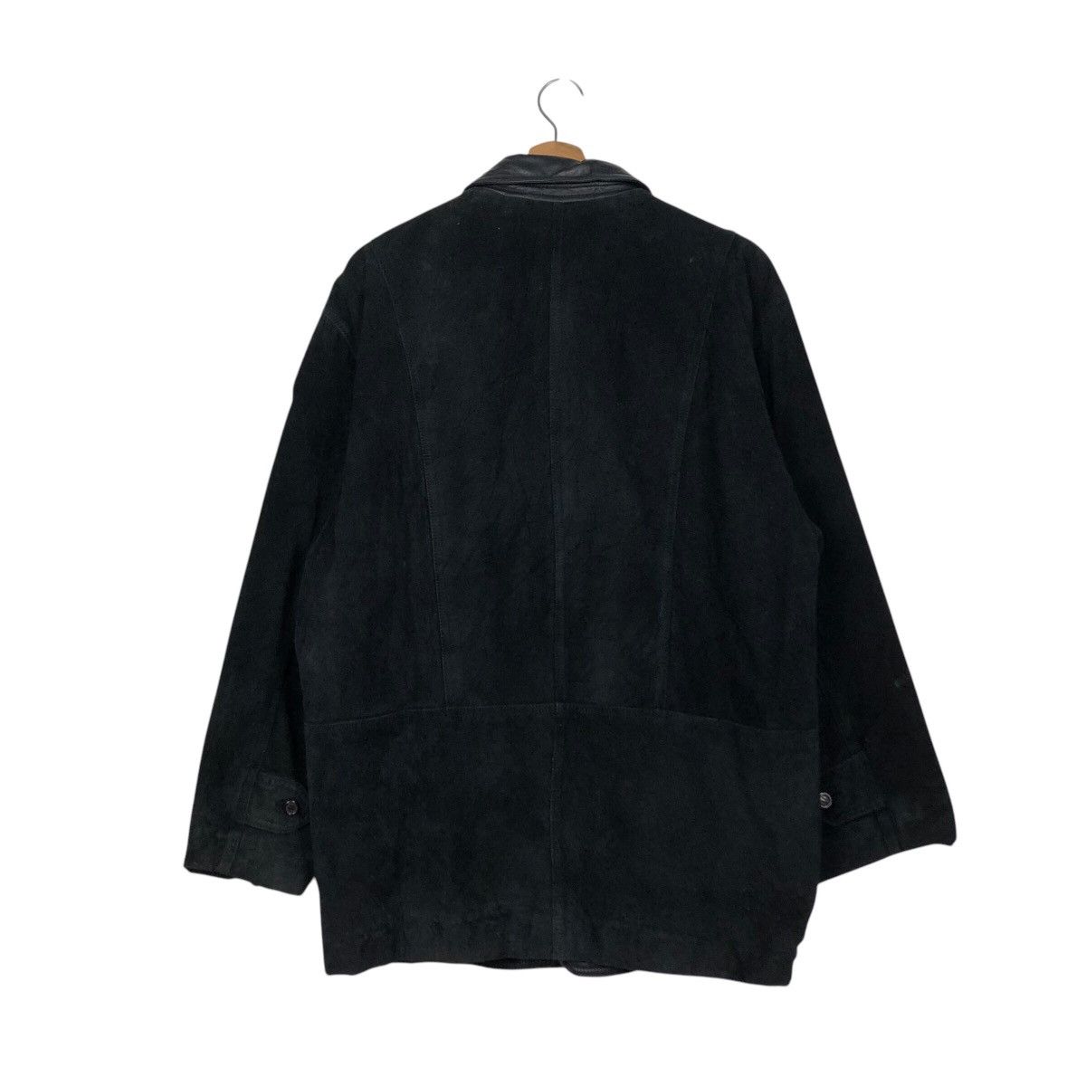 Japanese Brand 📌Vintage Leather Jacket Depuis 1984 Because Issey Miyake Size US M / EU 48-50 / 2 - 9 Thumbnail