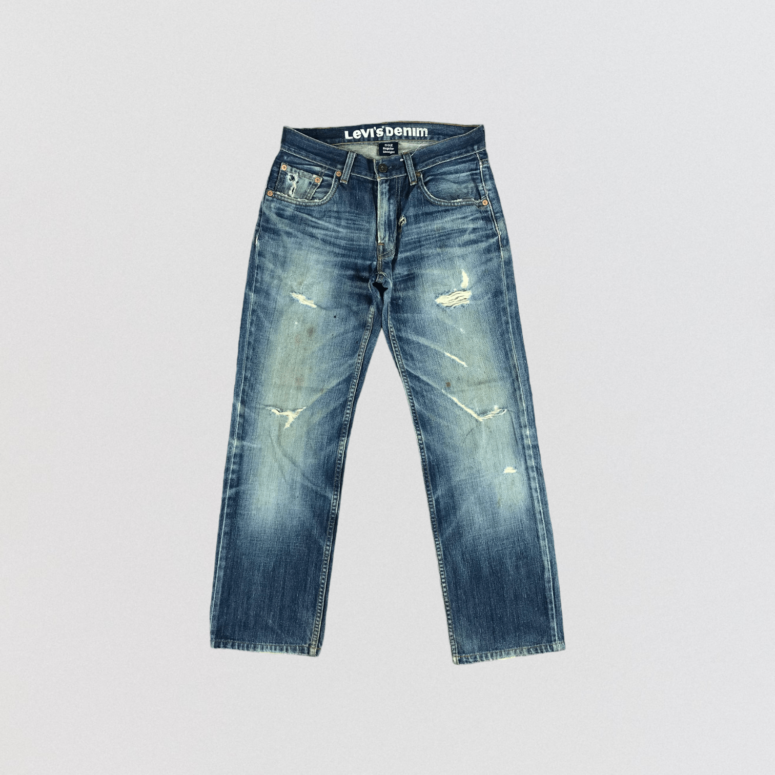 Levi's × Vintage Vintage Blue Wash Levis 502 Jeans-JM2621 Size US 30 / EU 46 - 1 Thumbnail