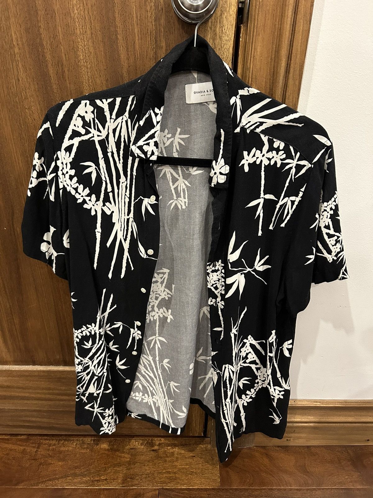 Ovadia & Sons Ovadia & Sons Rayon Short Sleeve Shirt Size US XS / EU 42 / 0 - 1 Thumbnail