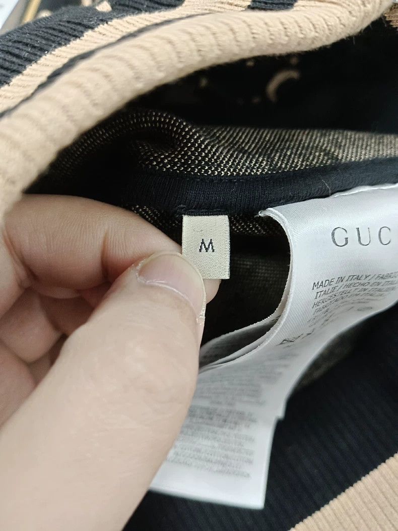 Gucci Gucci Full-print side striped long-sleeved zipper jacket 25 Size US M / EU 48-50 / 2 - 6 Thumbnail