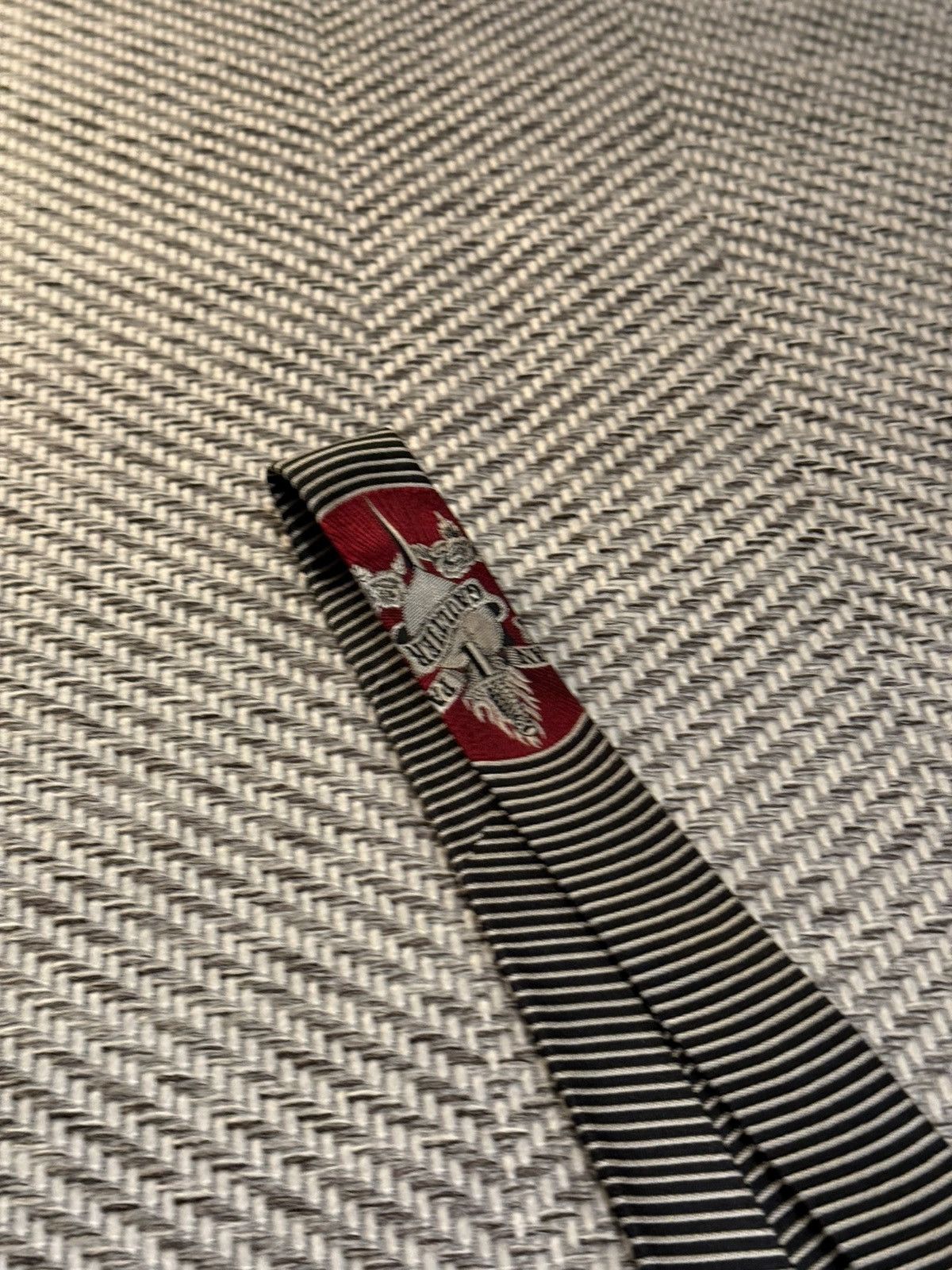 Jean Paul Gaultier Jean Paul Gaultier Tie with Heart and Dagger Emblem Size ONE SIZE - 6 Thumbnail