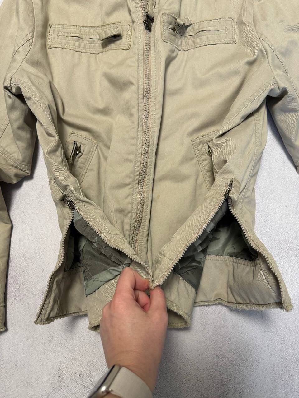 Diesel Vintage Diesel Denim Jacket Active Bomber Baggy Y2K 90s Size US L / EU 52-54 / 3 - 7 Thumbnail