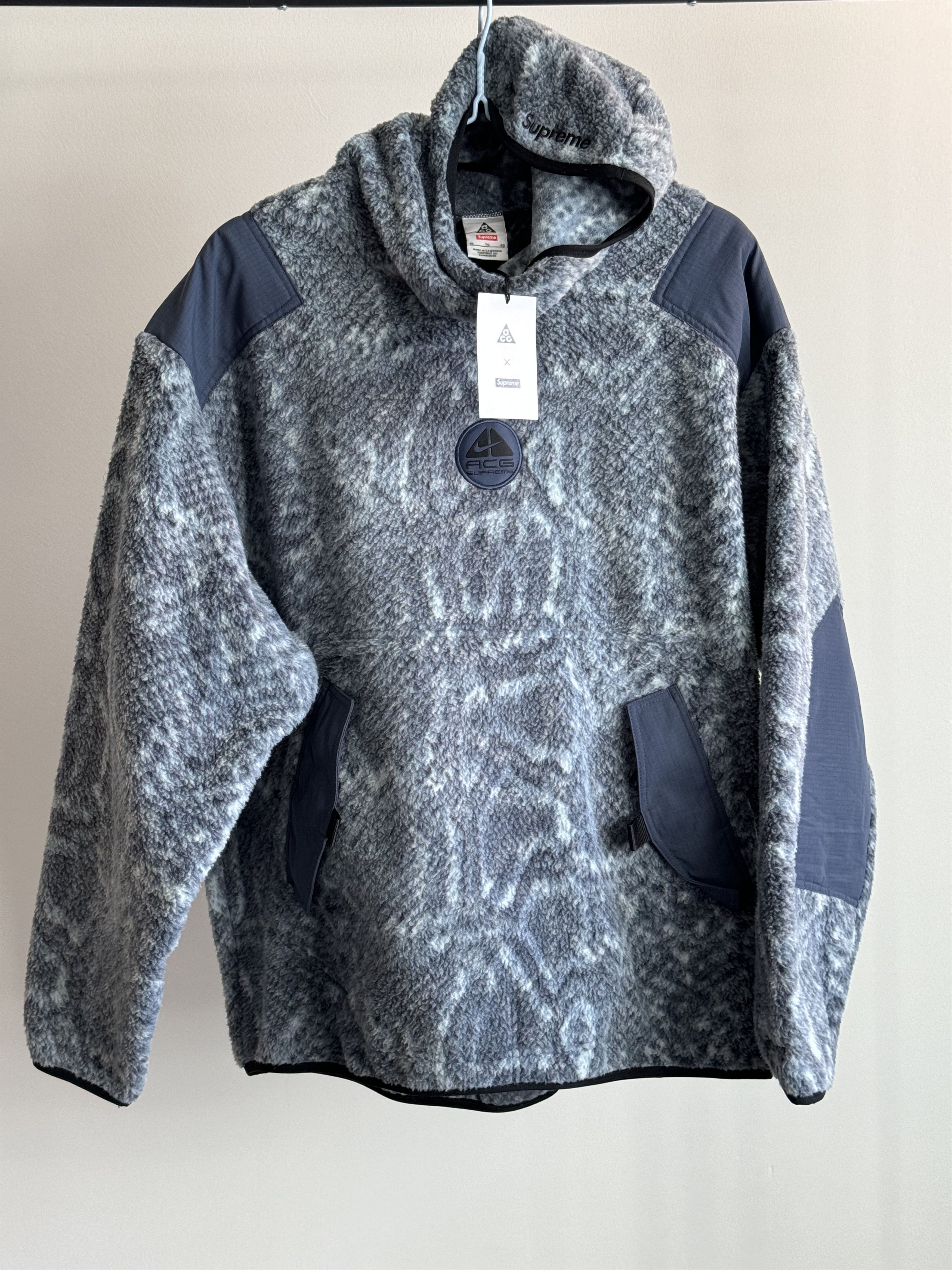 Nike × Supreme Supreme X Nike ACG Denim Pullover Size XL | Grailed