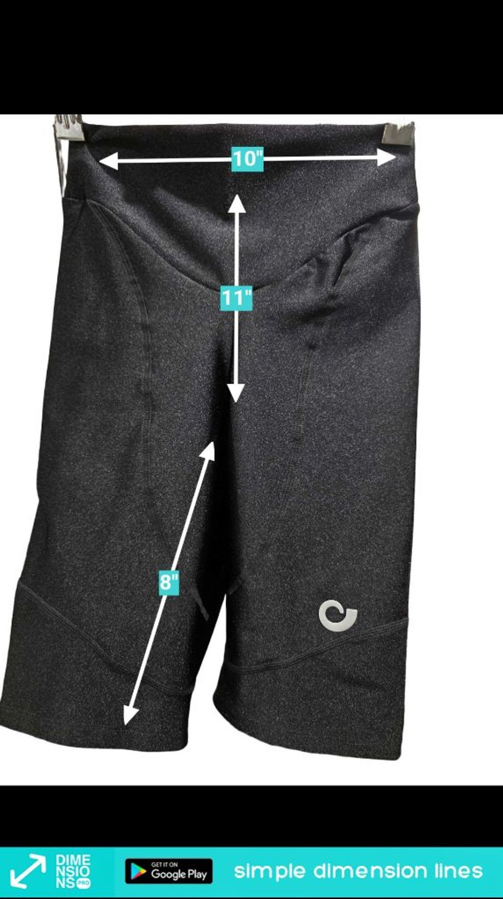 Other Women's Cajubrasil Black Bike Shorts M Size 28" / US 6 / IT 42 - 4 Thumbnail