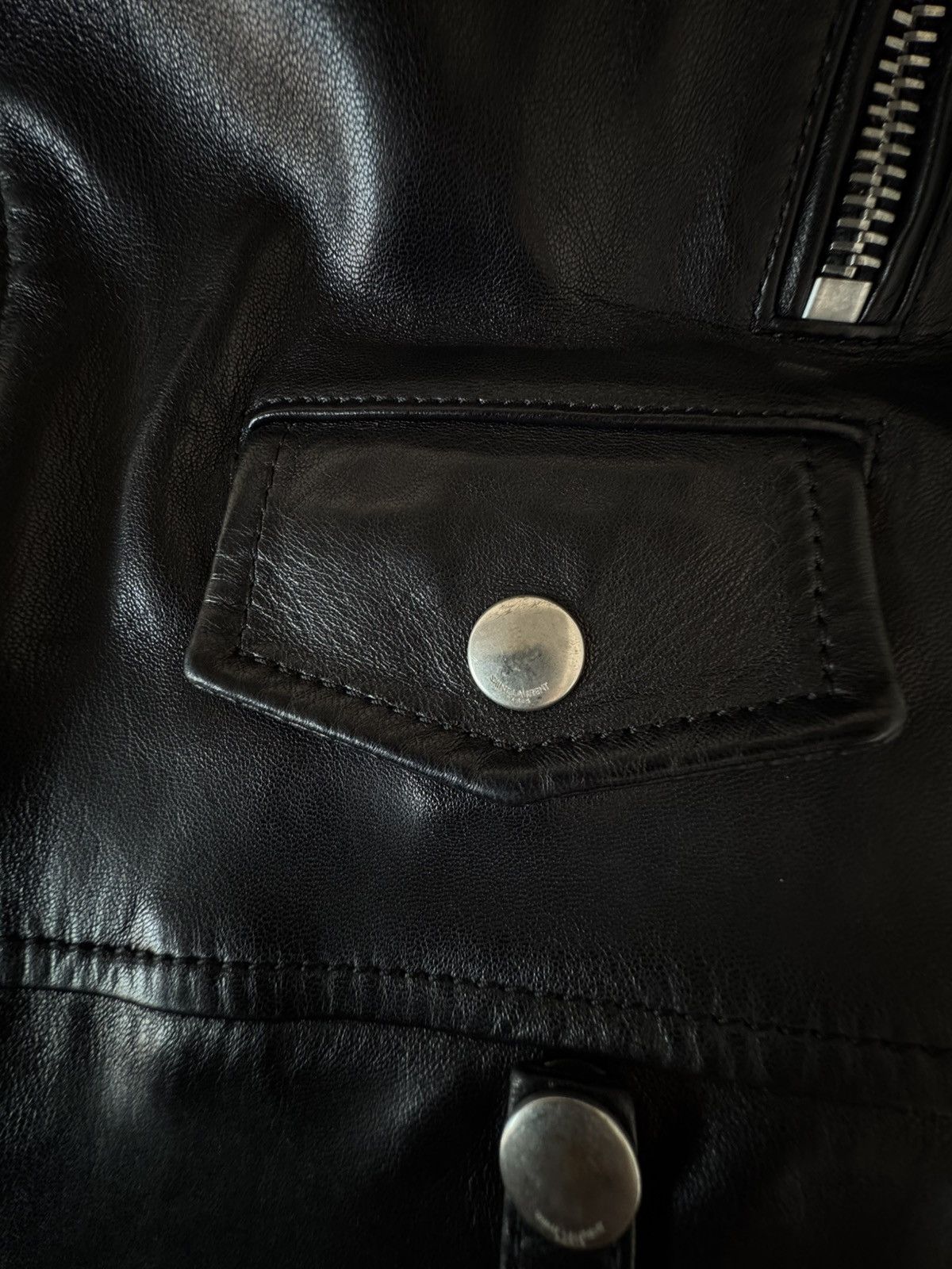 Saint Laurent Paris Saint Laurent Paris L01 Biker Jacket Size US M / EU 48-50 / 2 - 7 Thumbnail