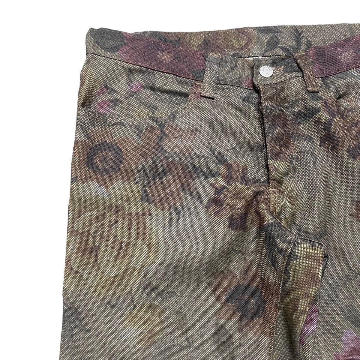 Tornado Mart Tornado Mart Floral Flare Jeans Size US 32 / EU 48 - 5 Thumbnail