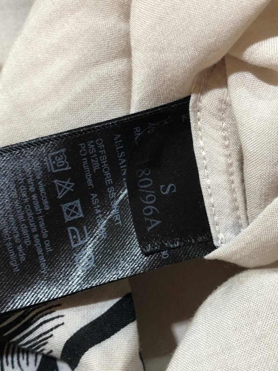Allsaints Allsaints hawaii style Shirt Y2K Vintage streetwear size S Size US S / EU 44-46 / 1 - 4 Thumbnail