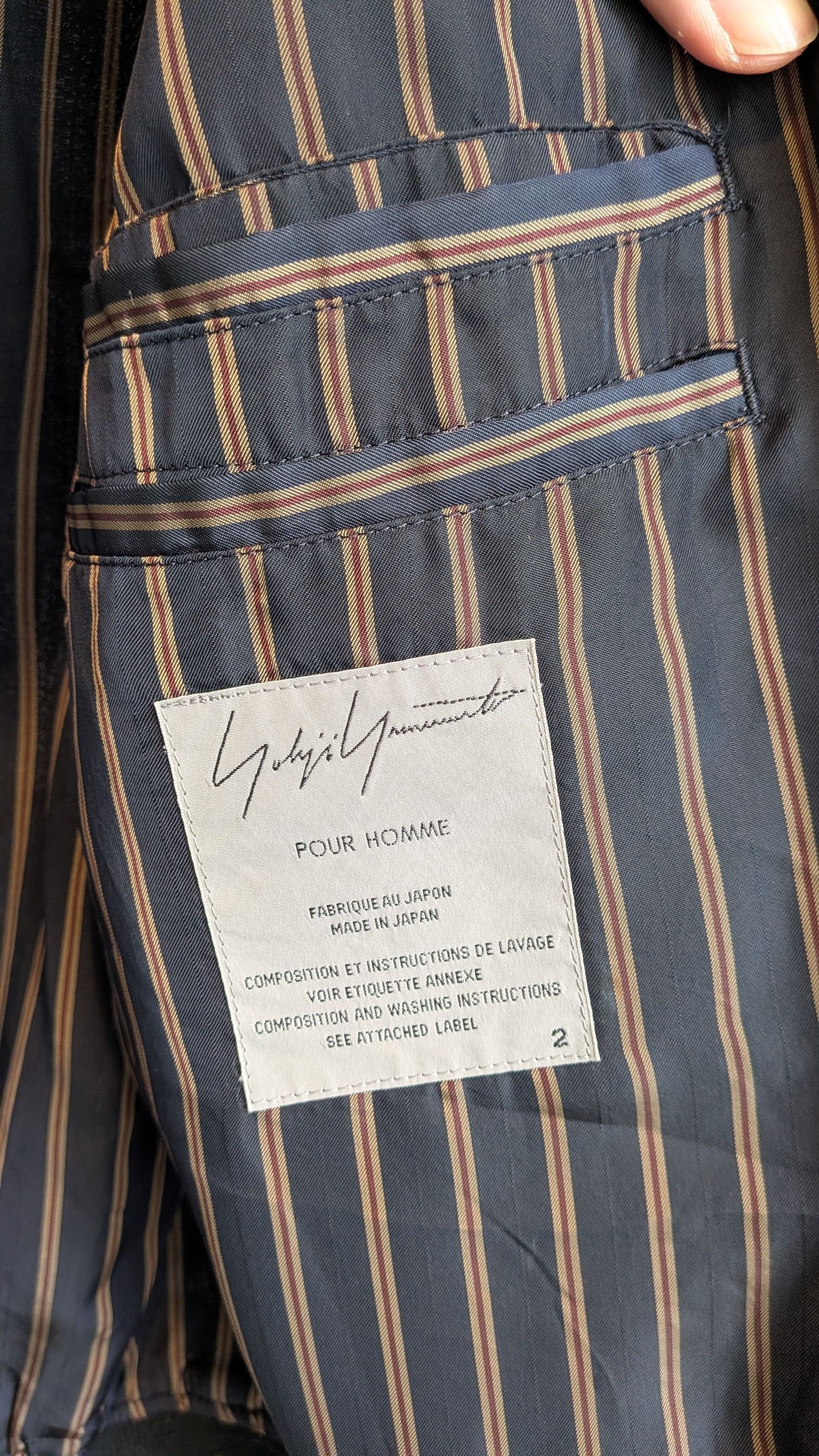 Yohji Yamamoto Yohji Yamamoto Pour Homme Linen Bomber Size US M / EU 48-50 / 2 - 4 Thumbnail