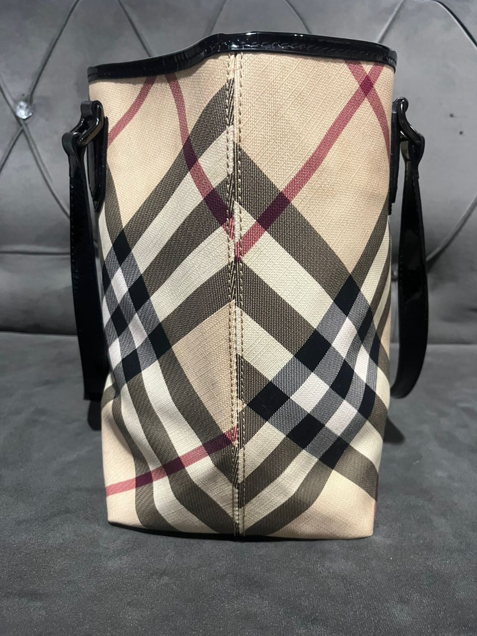 Burberry Authentic Burberry Nova Check Tote Bag Size ONE SIZE - 8 Thumbnail